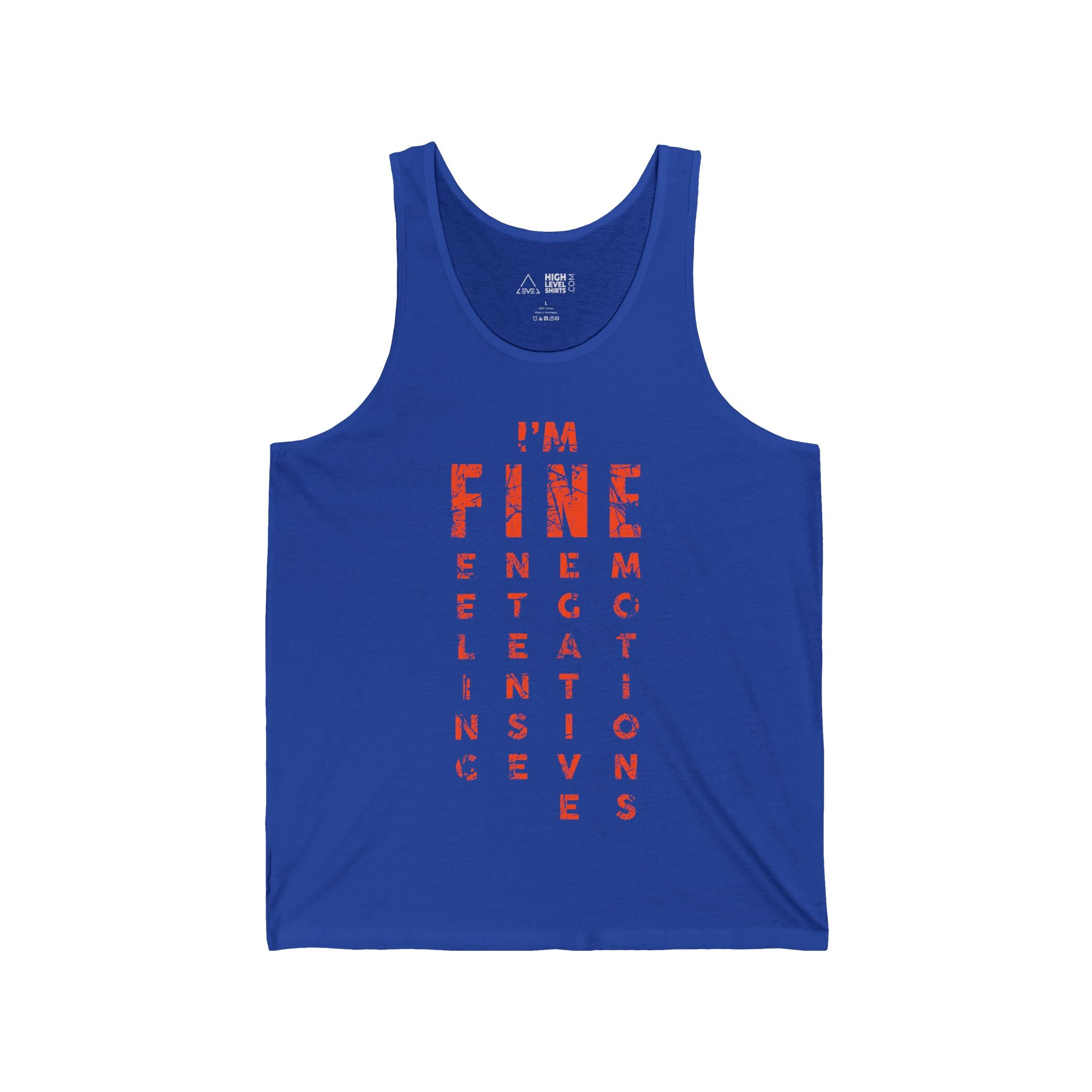 I'm Fine Men's Tank Top