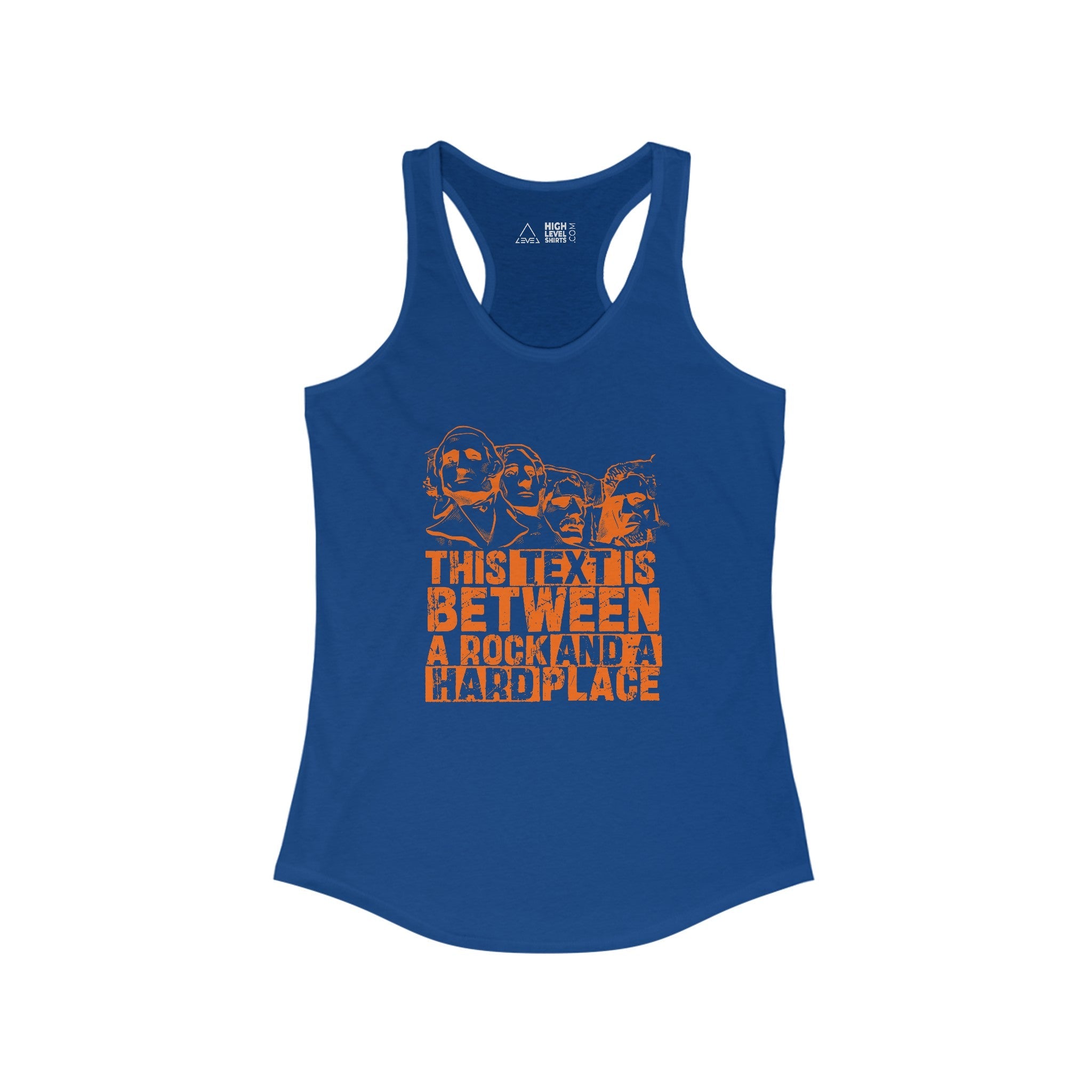 Between A Rock Women's Tank Top - High Level Shirts