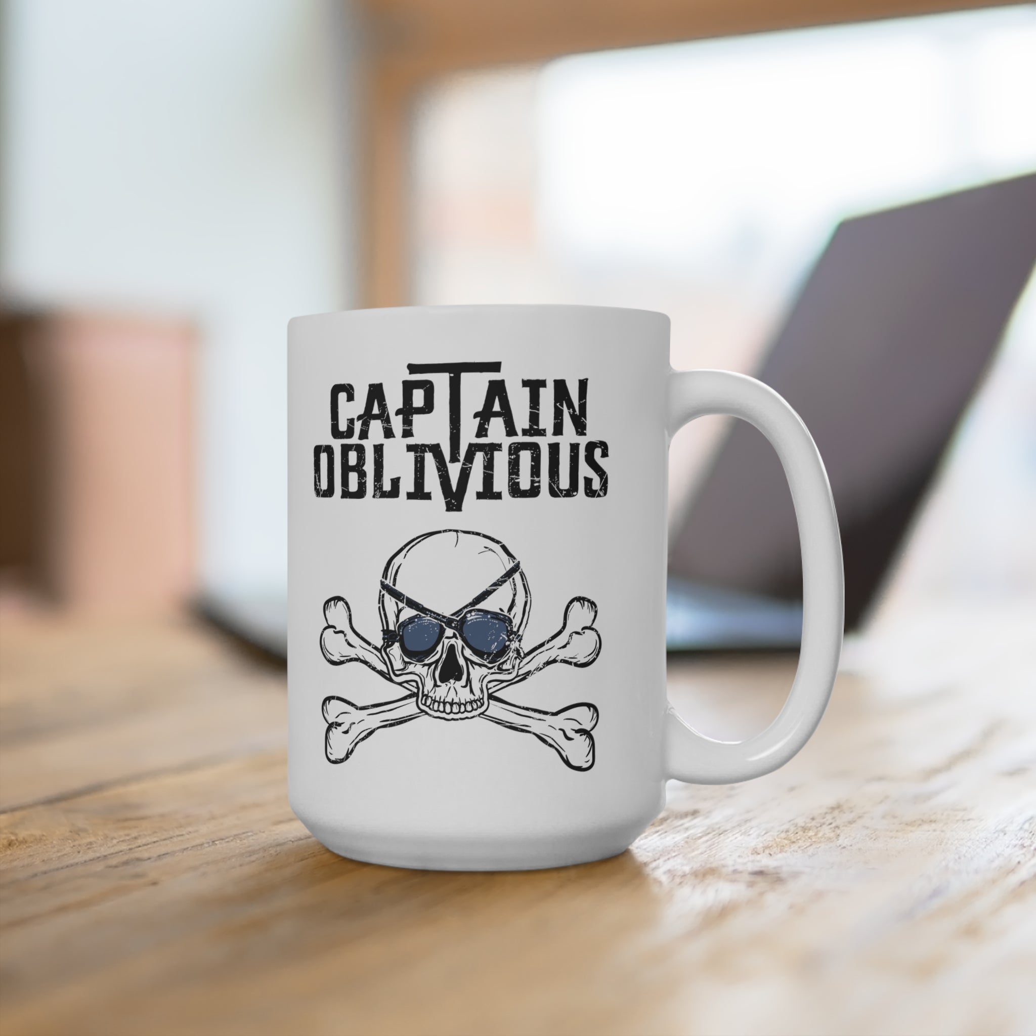 Captain Oblivious Mug - High Level Shirts