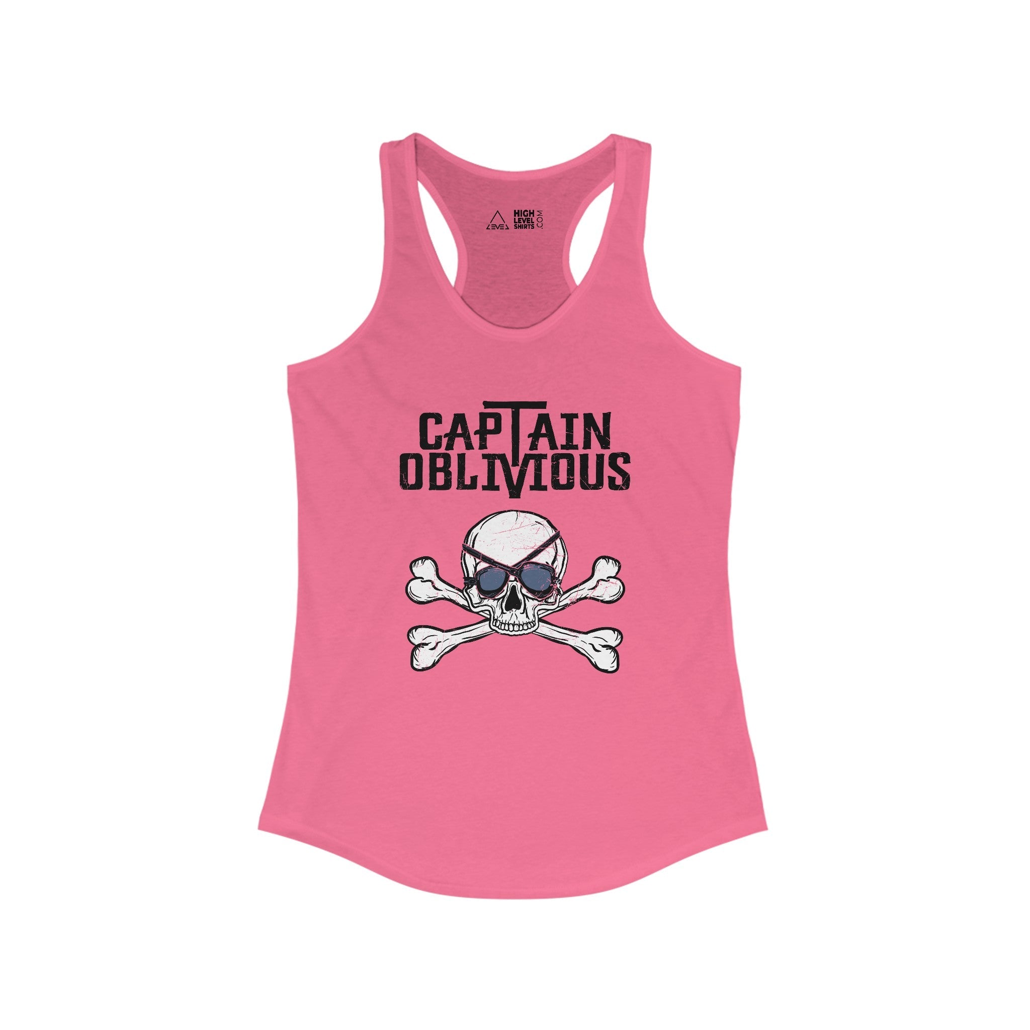 Captain Oblivious Women's Tank Top - High Level Shirts