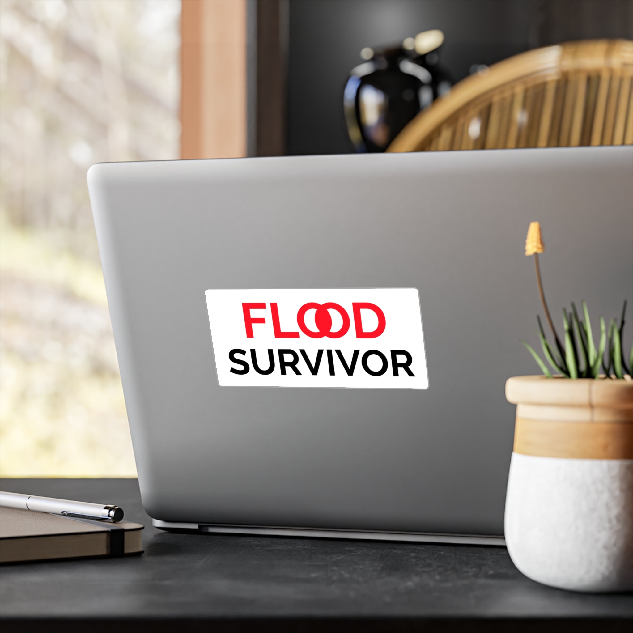 Flood Survivor Sticker - High Level Shirts