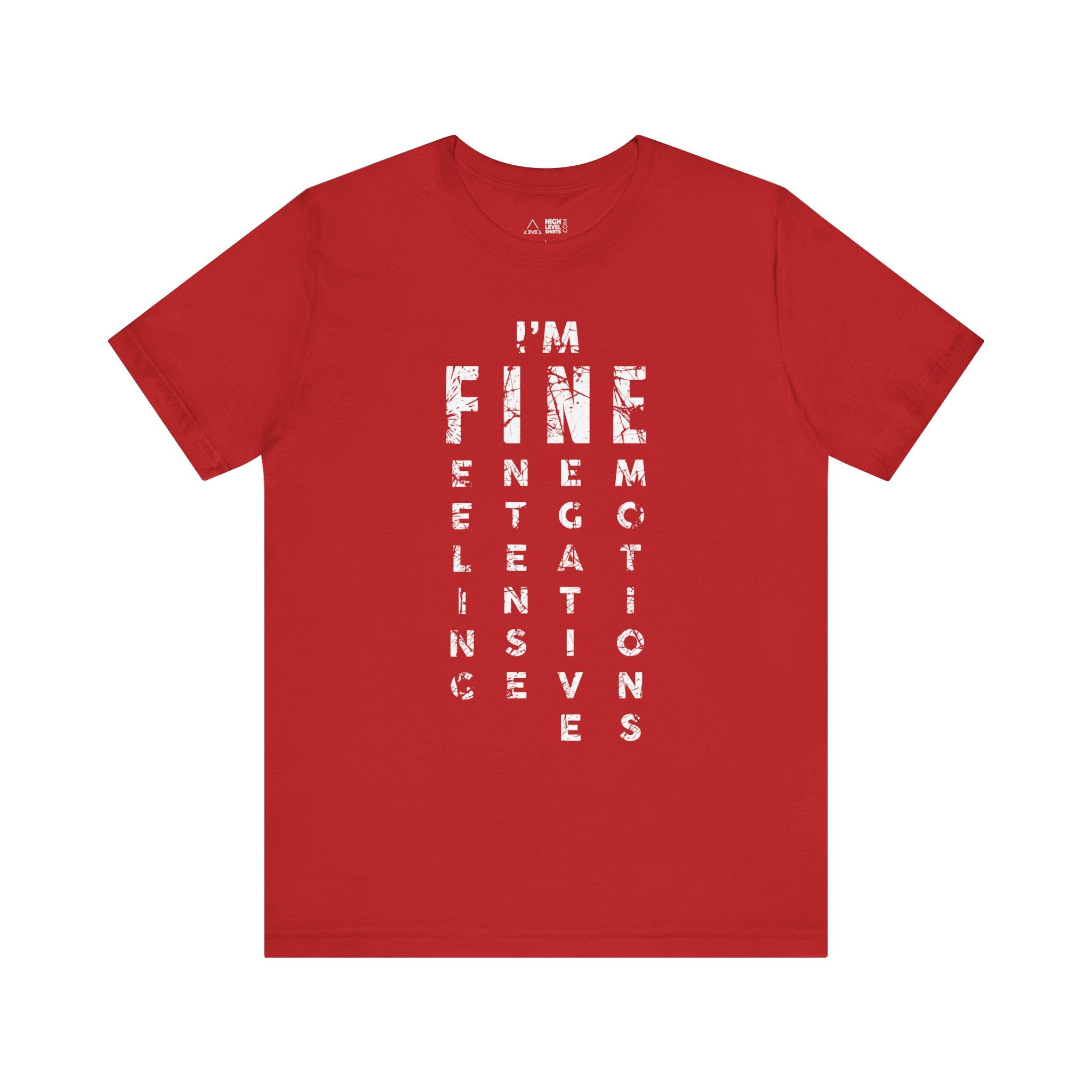 I'm Fine Men's Shirt - High Level Shirts