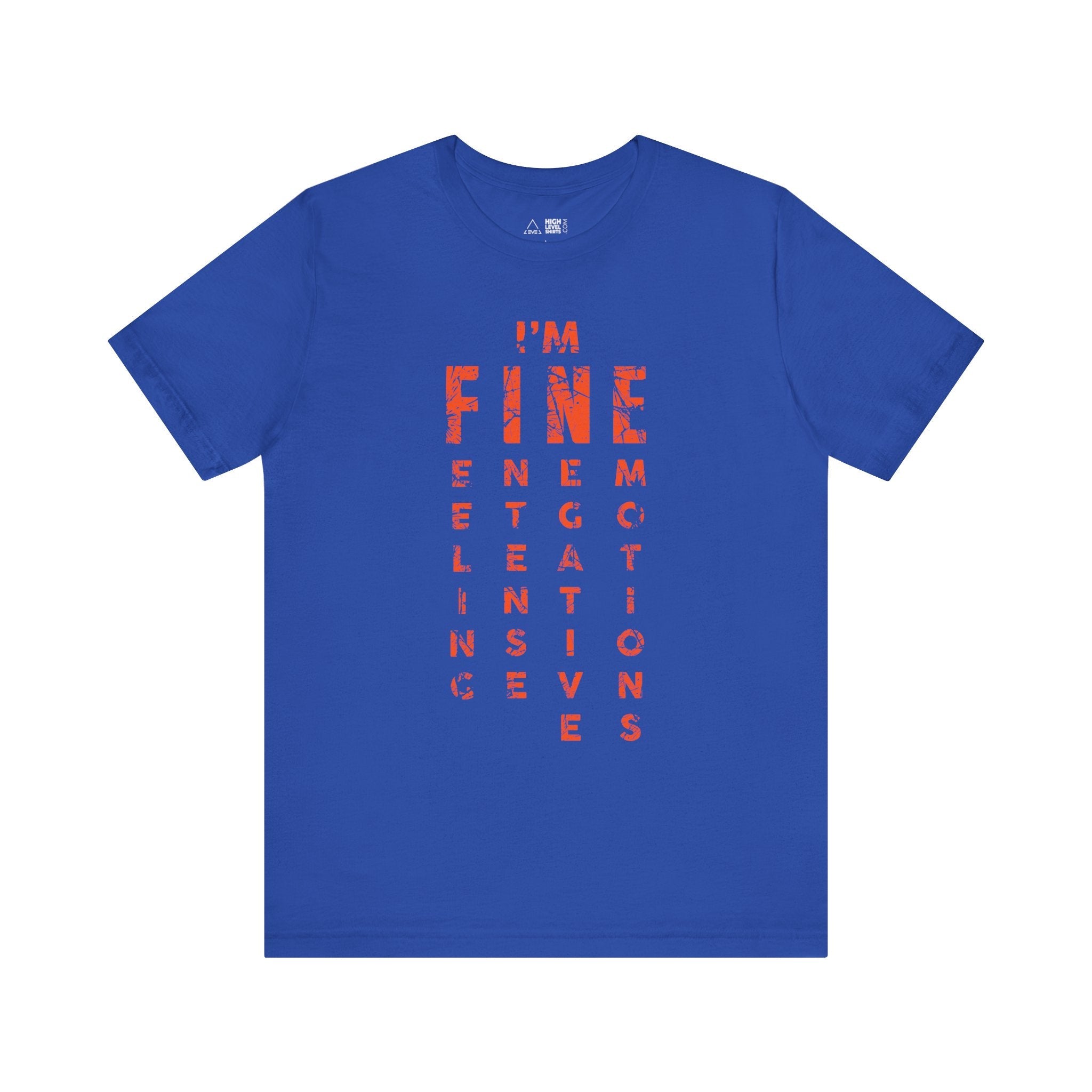 I'm Fine Men's Shirt - High Level Shirts