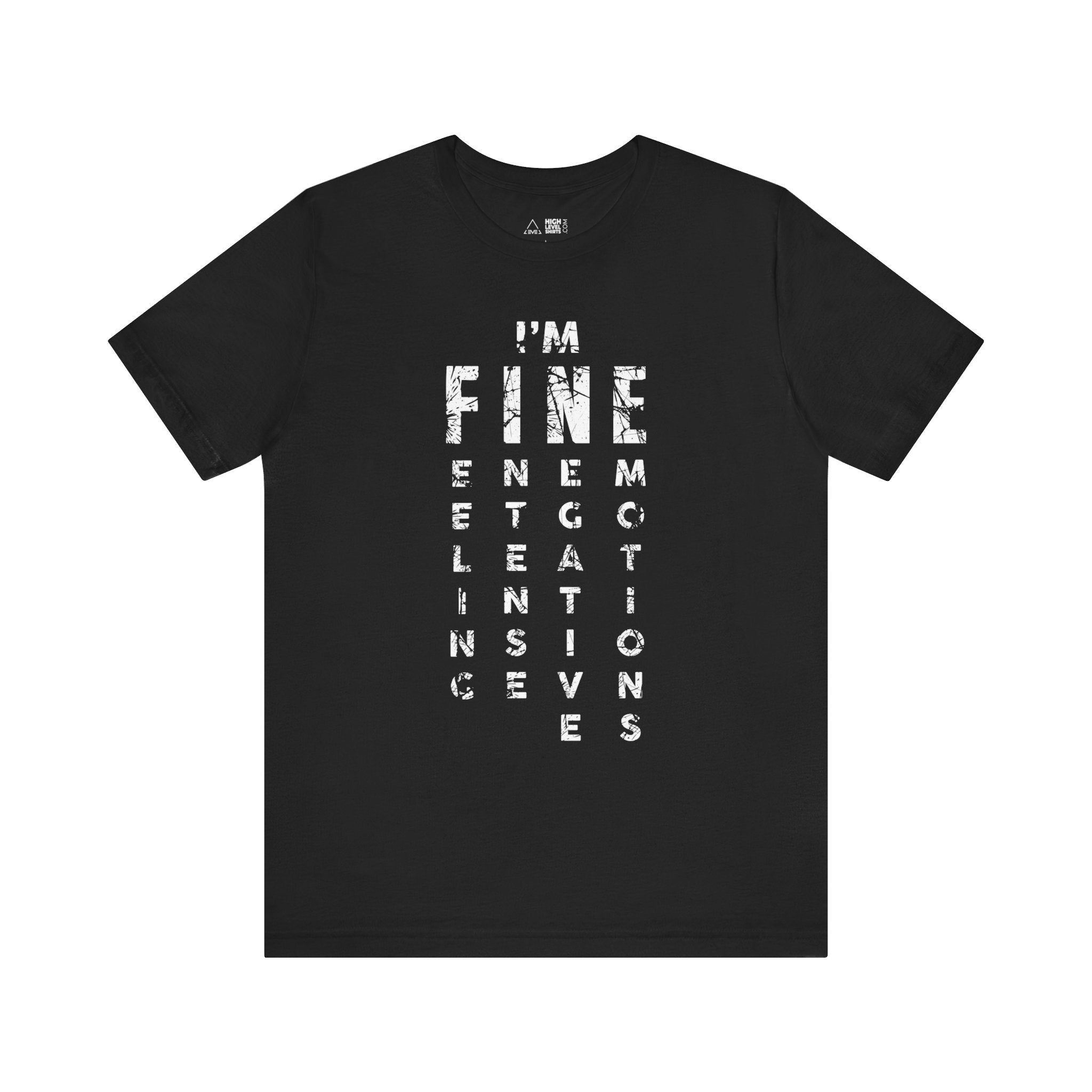 I'm Fine Men's Shirt - High Level Shirts