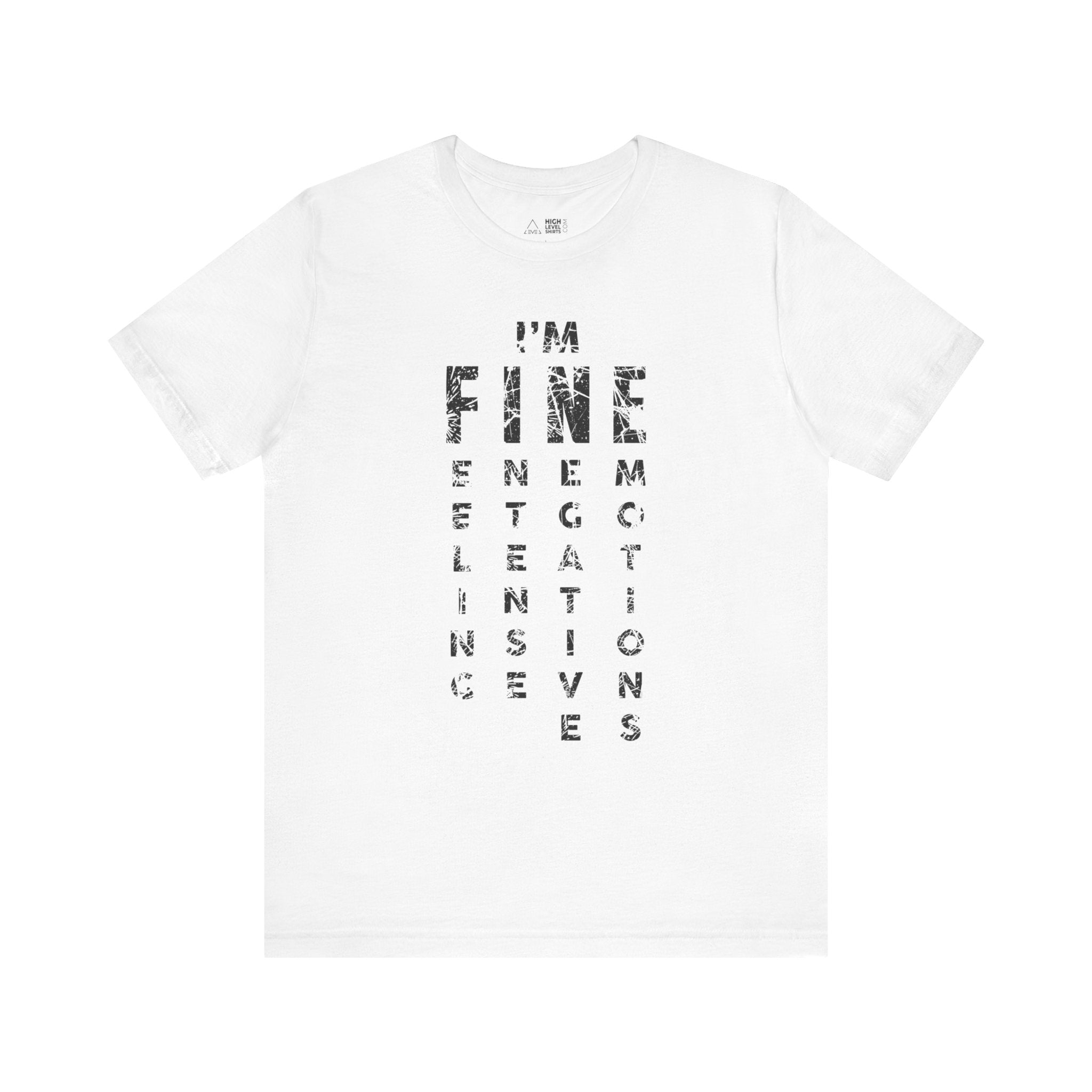 I'm Fine Men's Shirt - High Level Shirts
