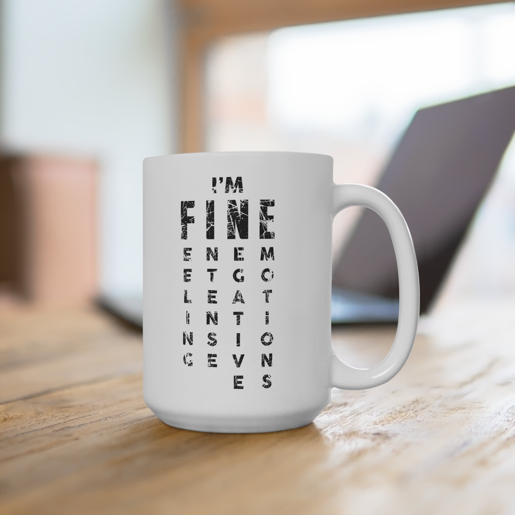I'm Fine Mug - High Level Shirts