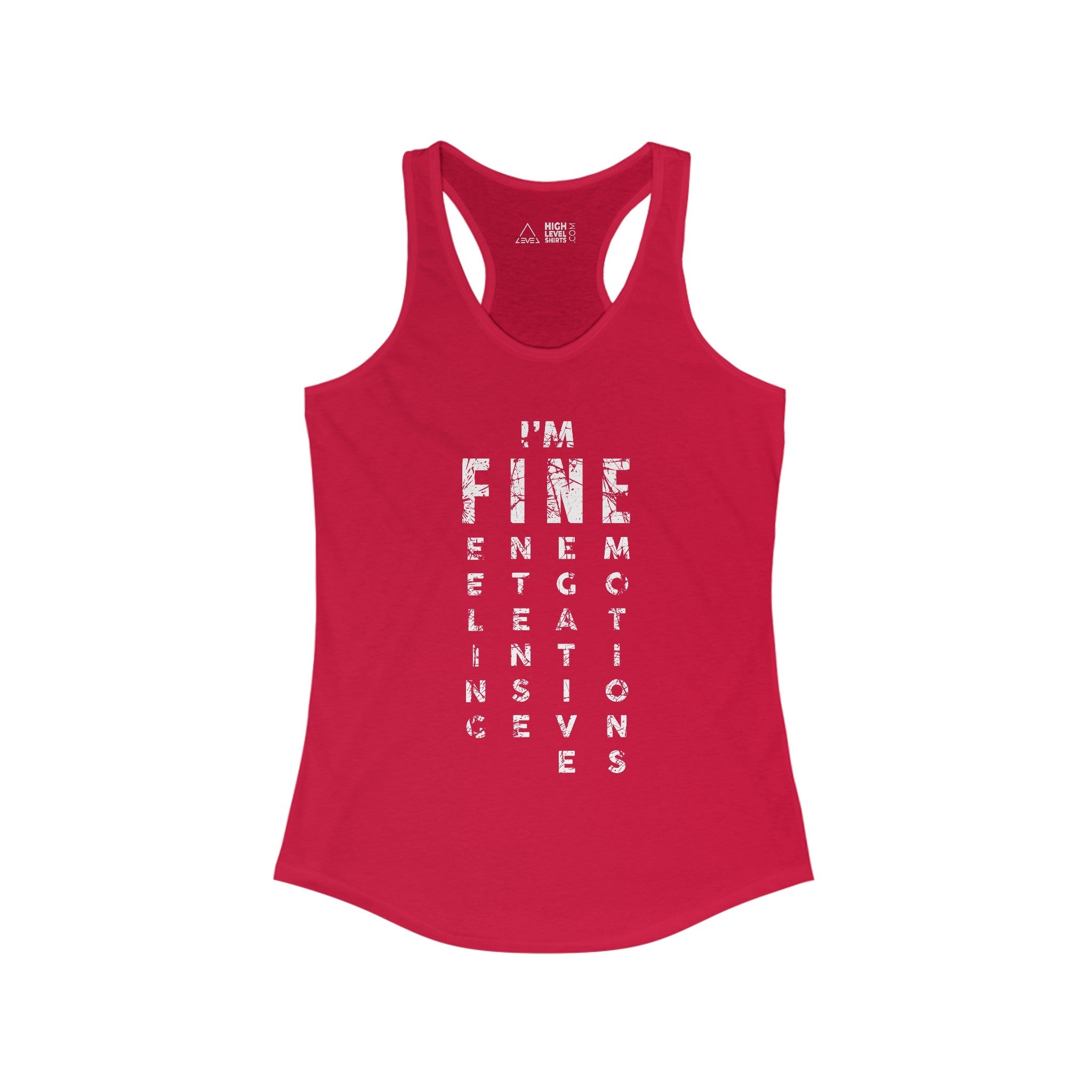 I'm Fine Women's Tank Top - High Level Shirts