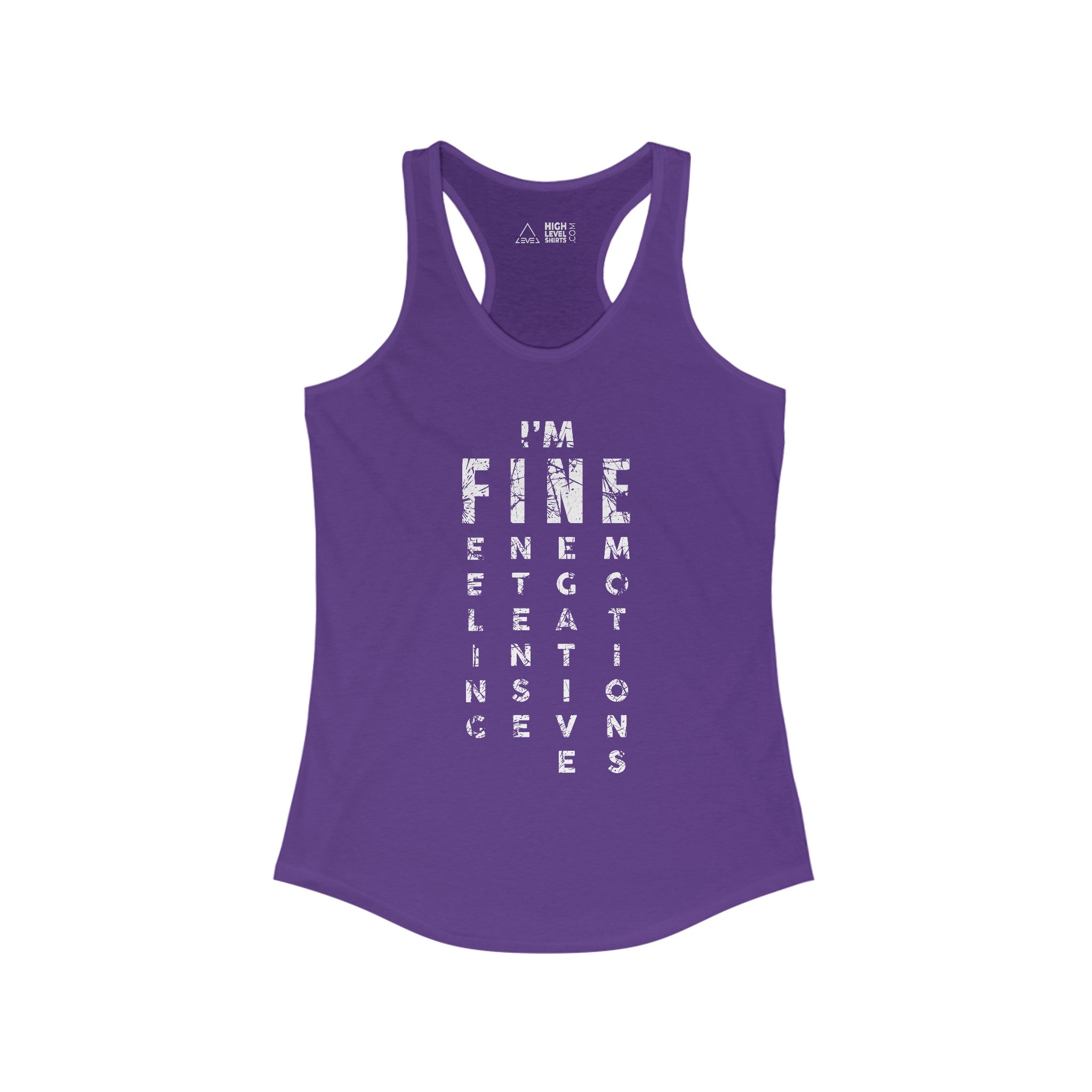 I'm Fine Women's Tank Top - High Level Shirts