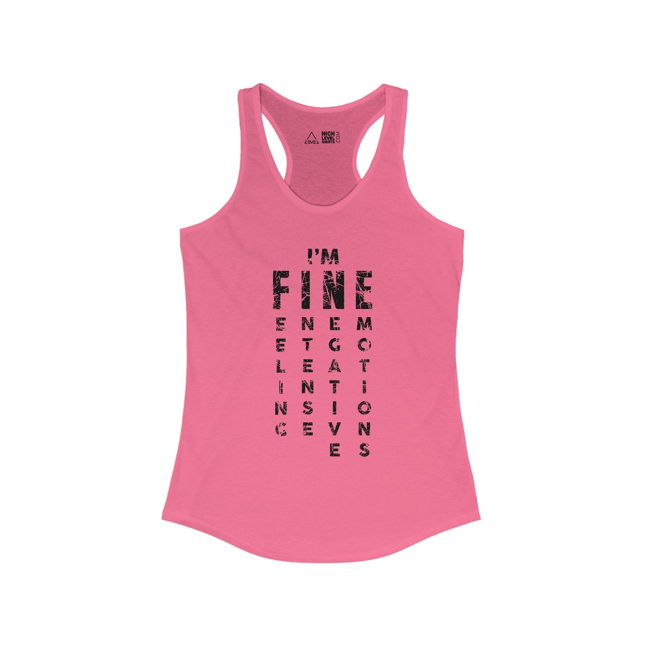 I'm Fine Women's Tank Top - High Level Shirts