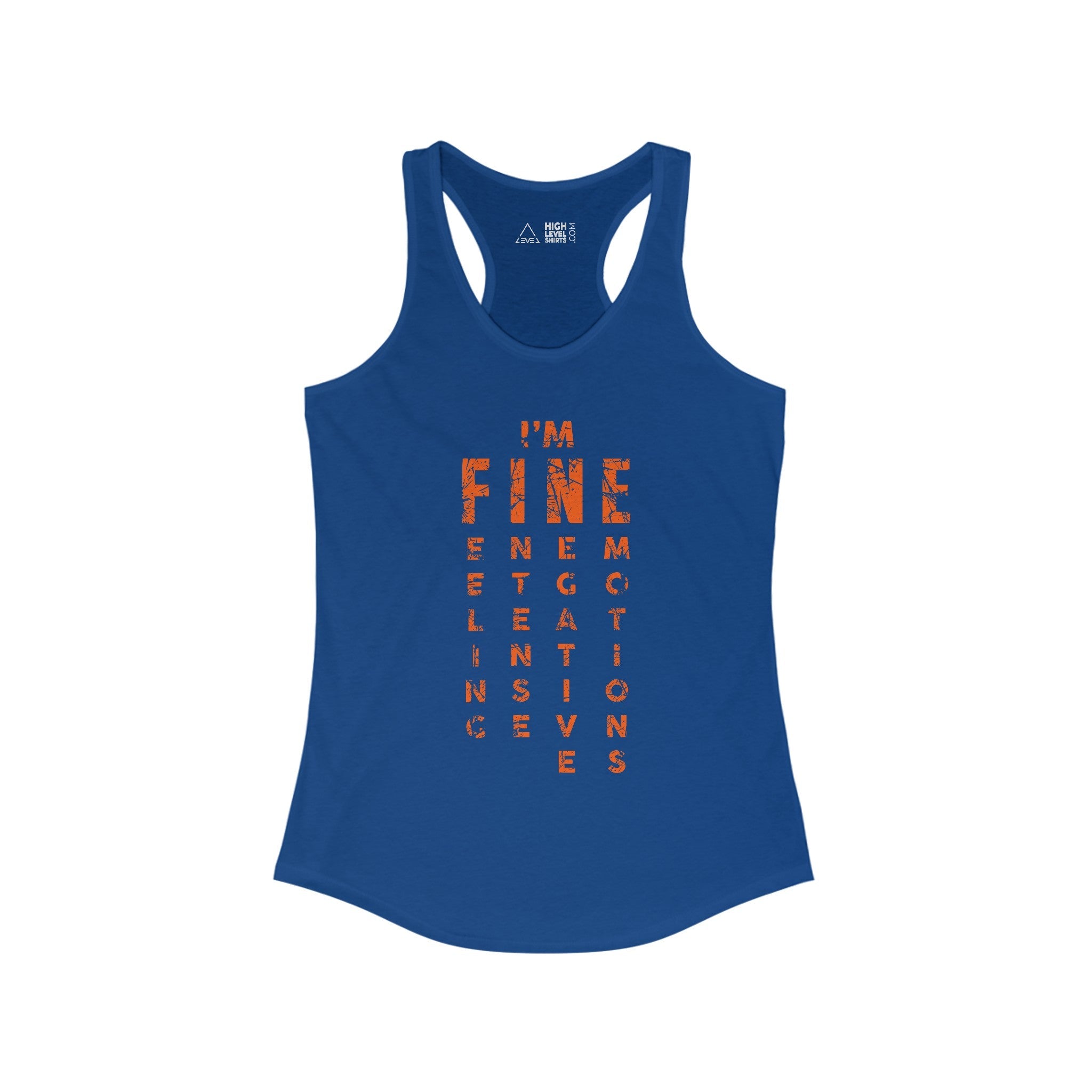 I'm Fine Women's Tank Top - High Level Shirts