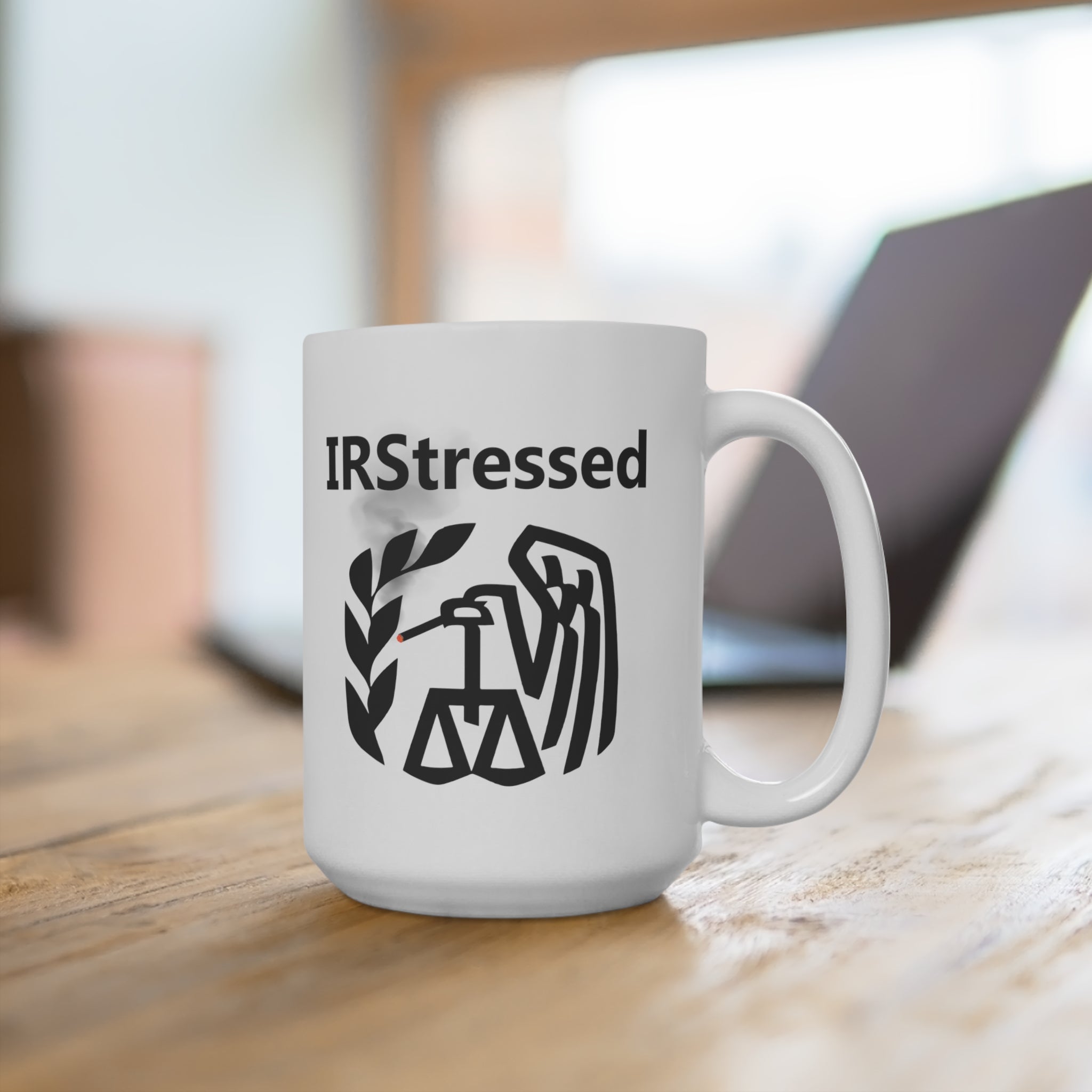 IRS Stressed Mug - High Level Shirts