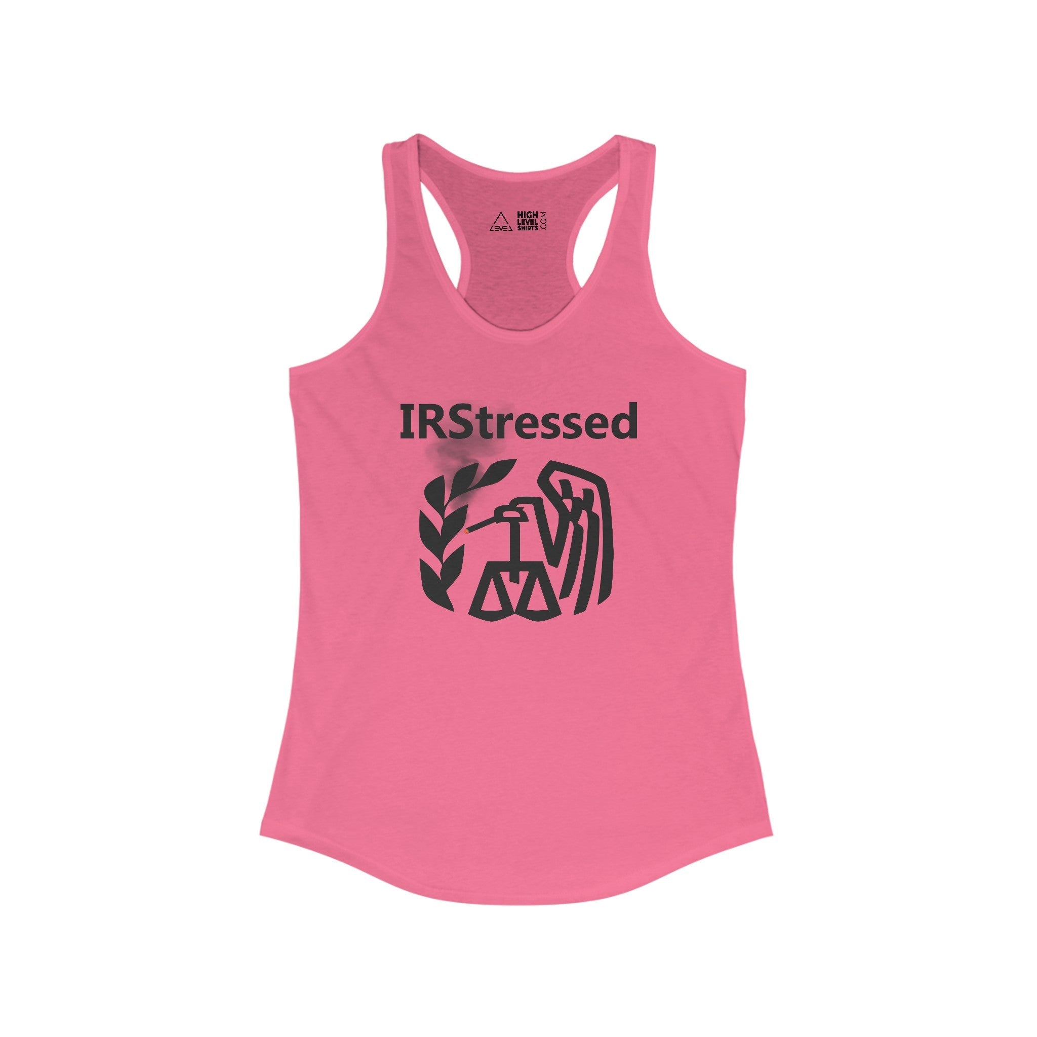 IRS Stressed Women's Tank Top - High Level Shirts