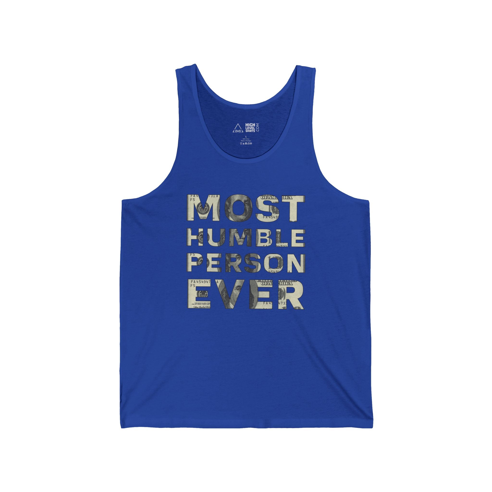 Most Humble Men's Tank Top - High Level Shirts