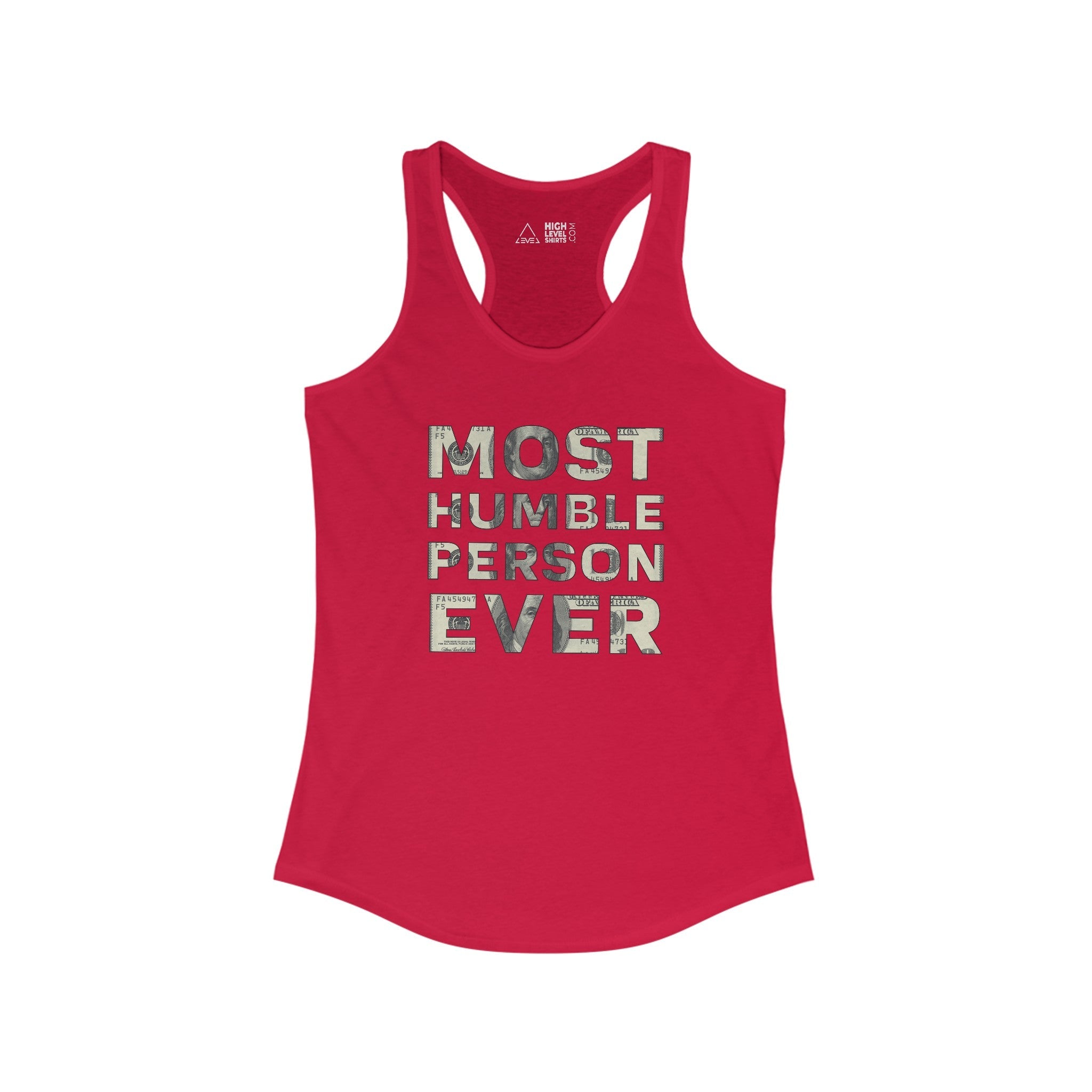 Most Humble Women's Tank Top - High Level Shirts
