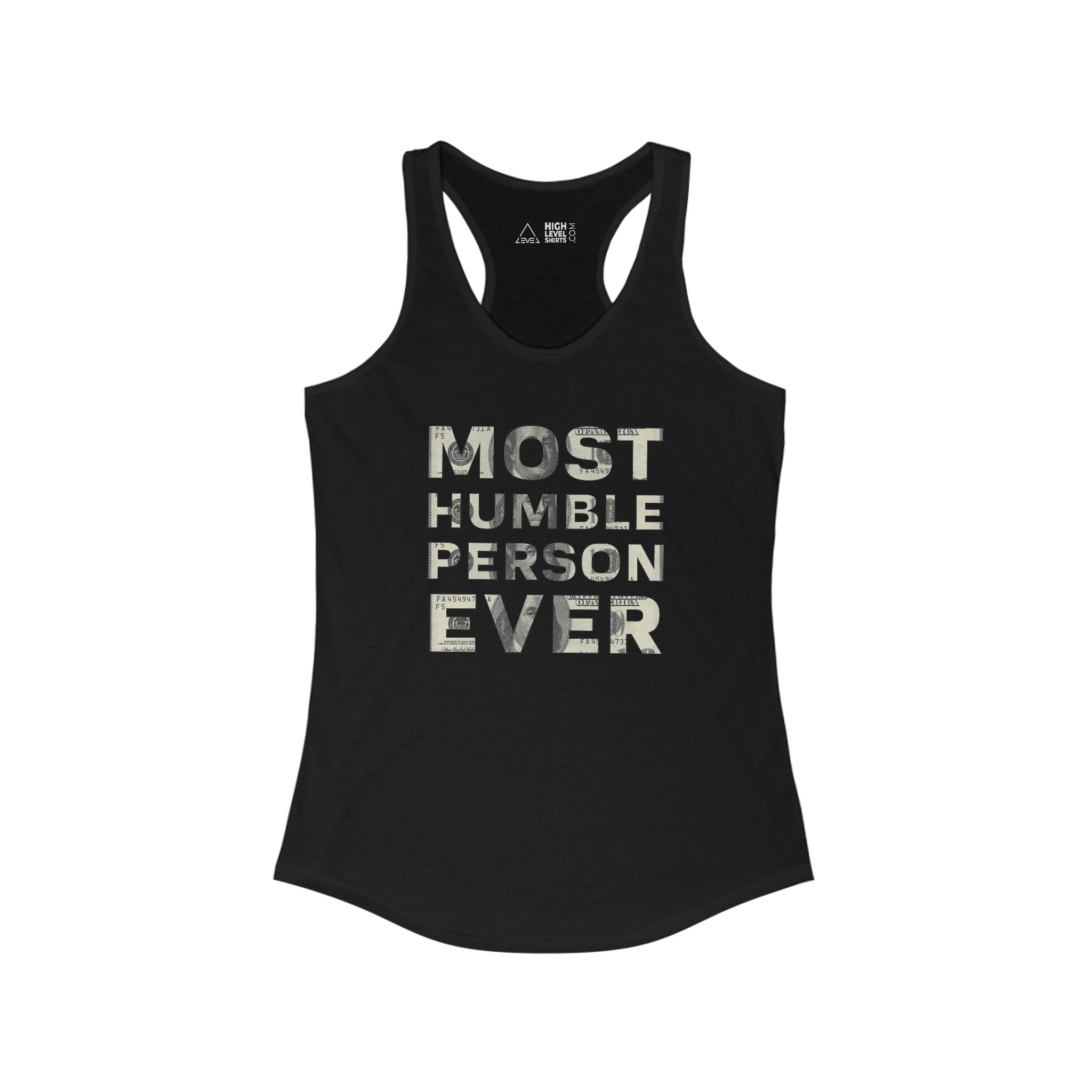 Most Humble Women's Tank Top - High Level Shirts
