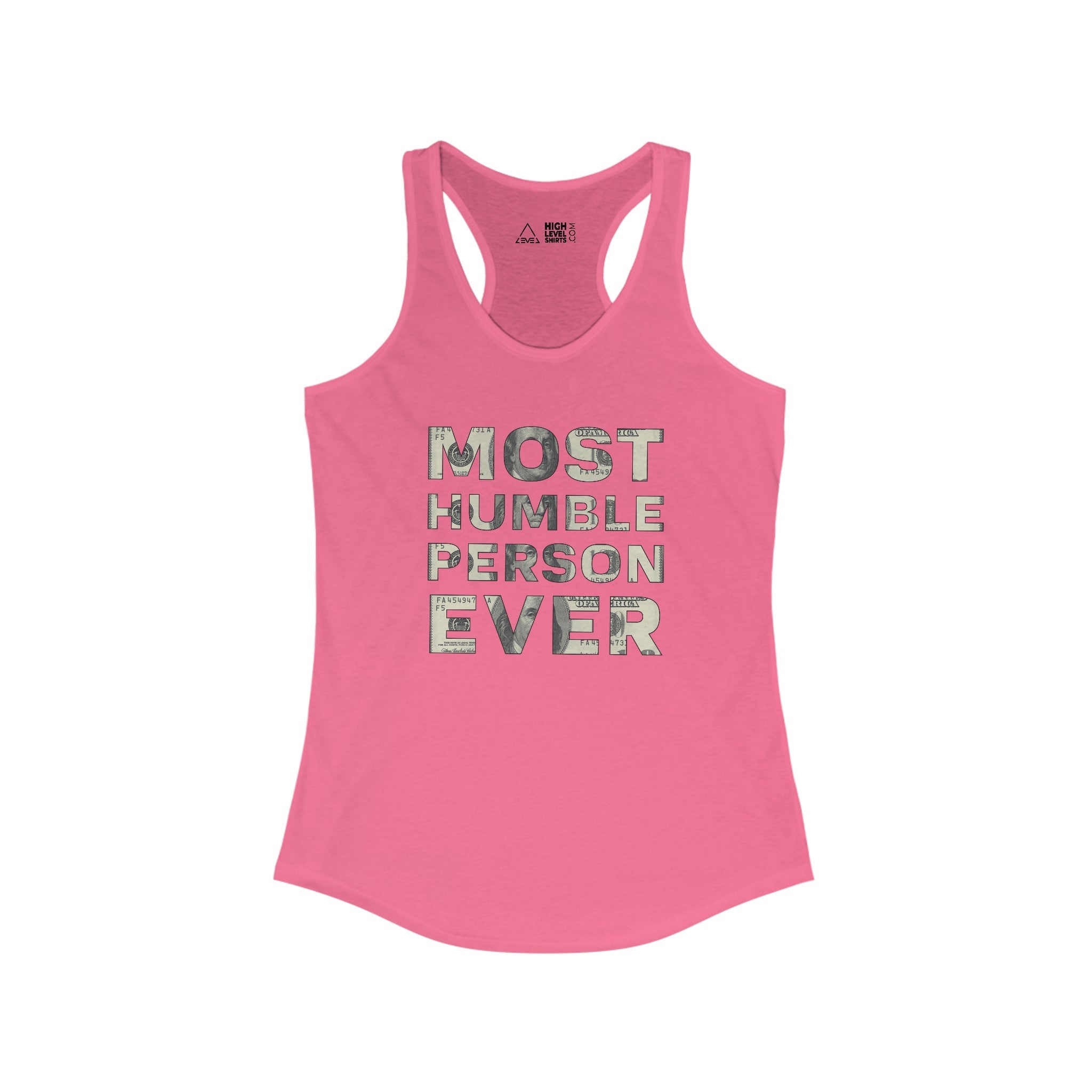 Most Humble Women's Tank Top - High Level Shirts