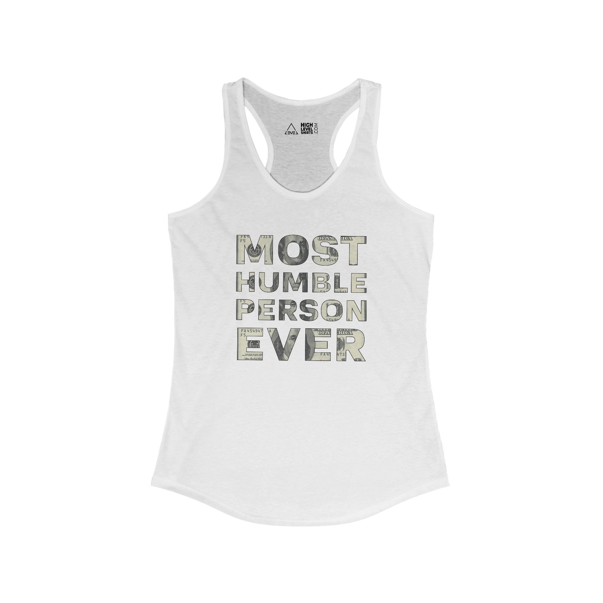 Most Humble Women's Tank Top - High Level Shirts