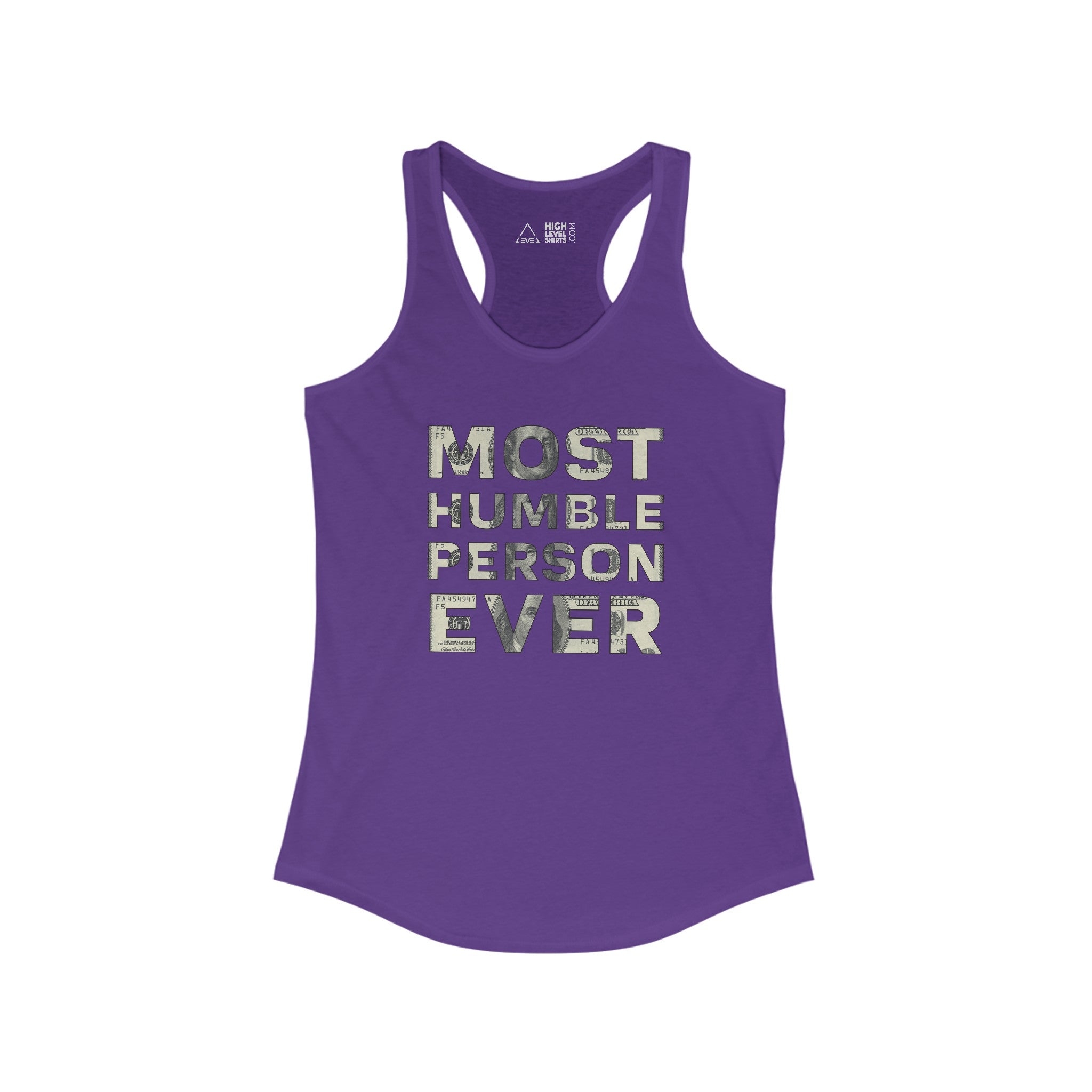 Most Humble Women's Tank Top - High Level Shirts