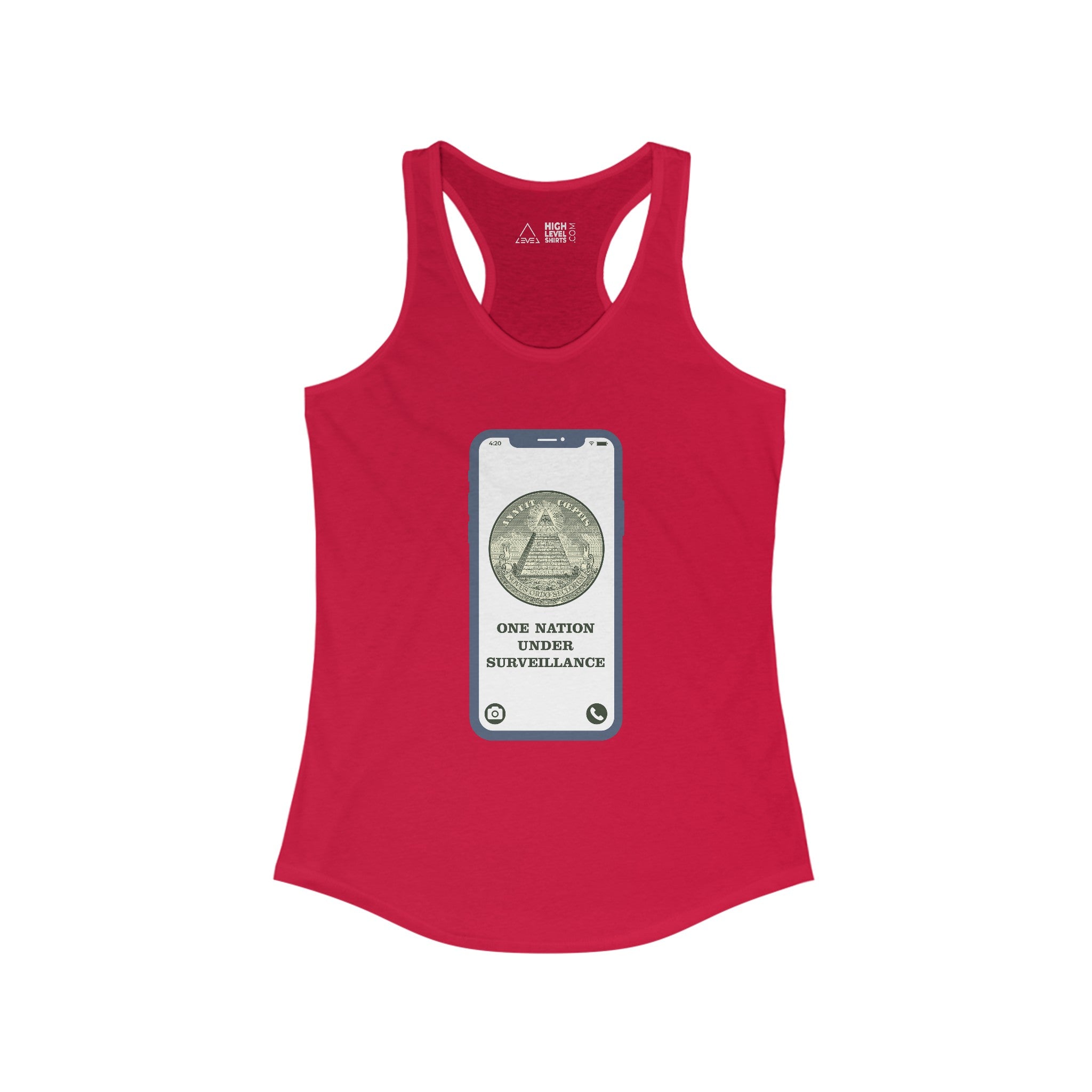 One Nation Women's Tank Top - High Level Shirts