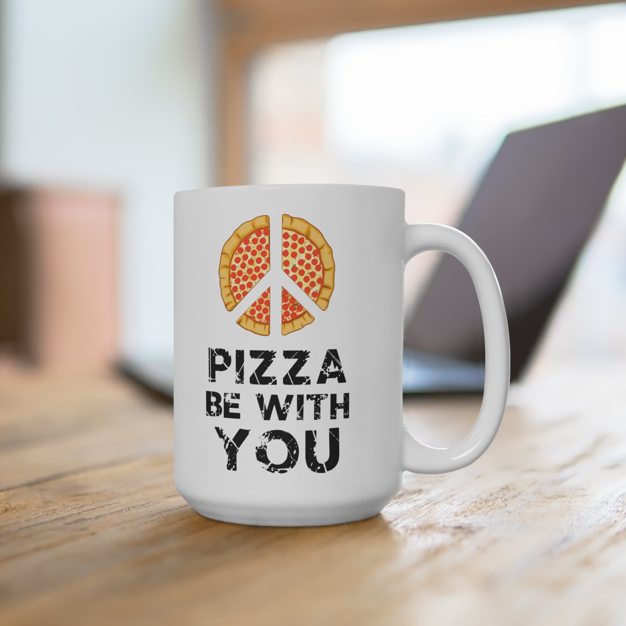 Pizza Be With You Mug - High Level Shirts
