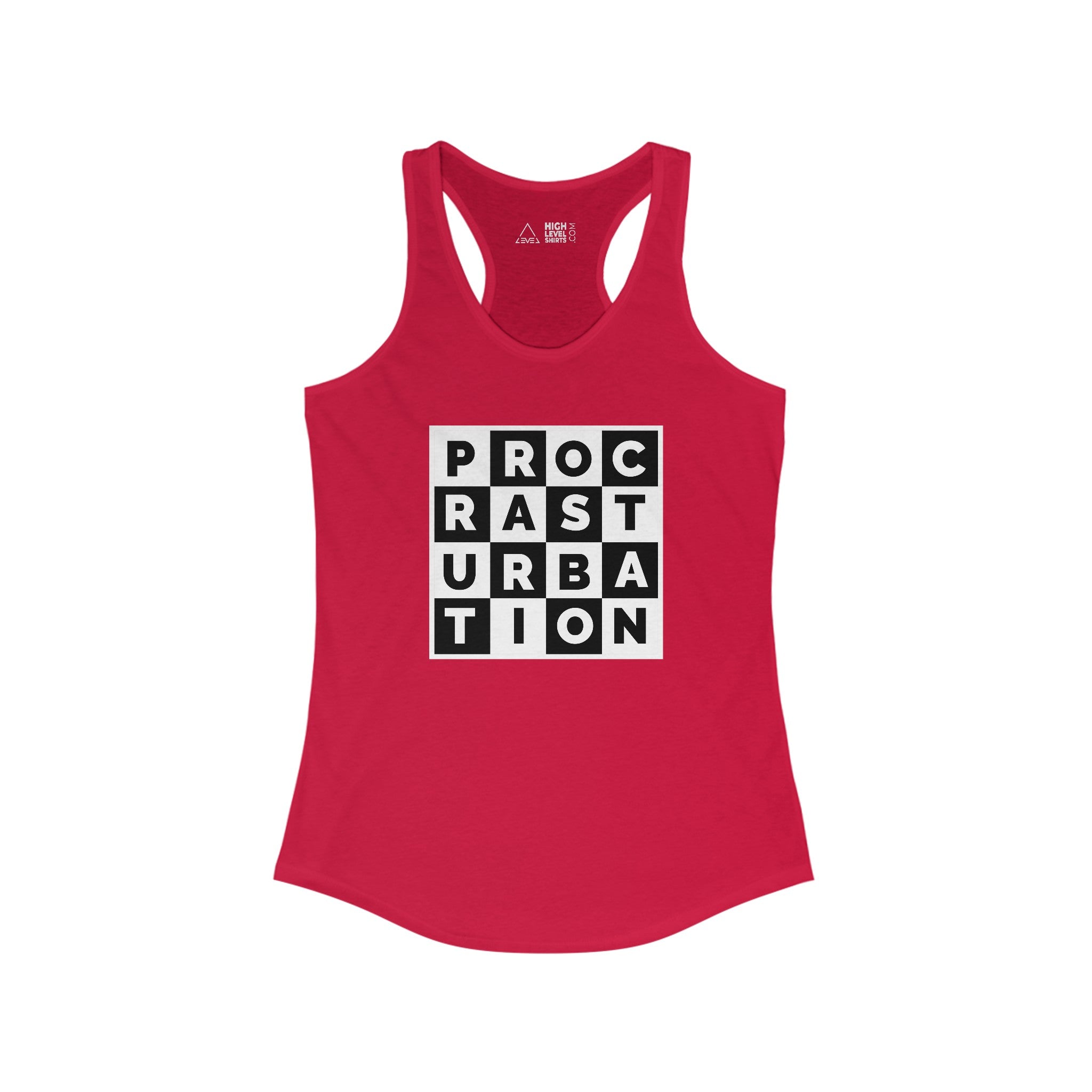 Procrasturbation Women's Tank Top - High Level Shirts