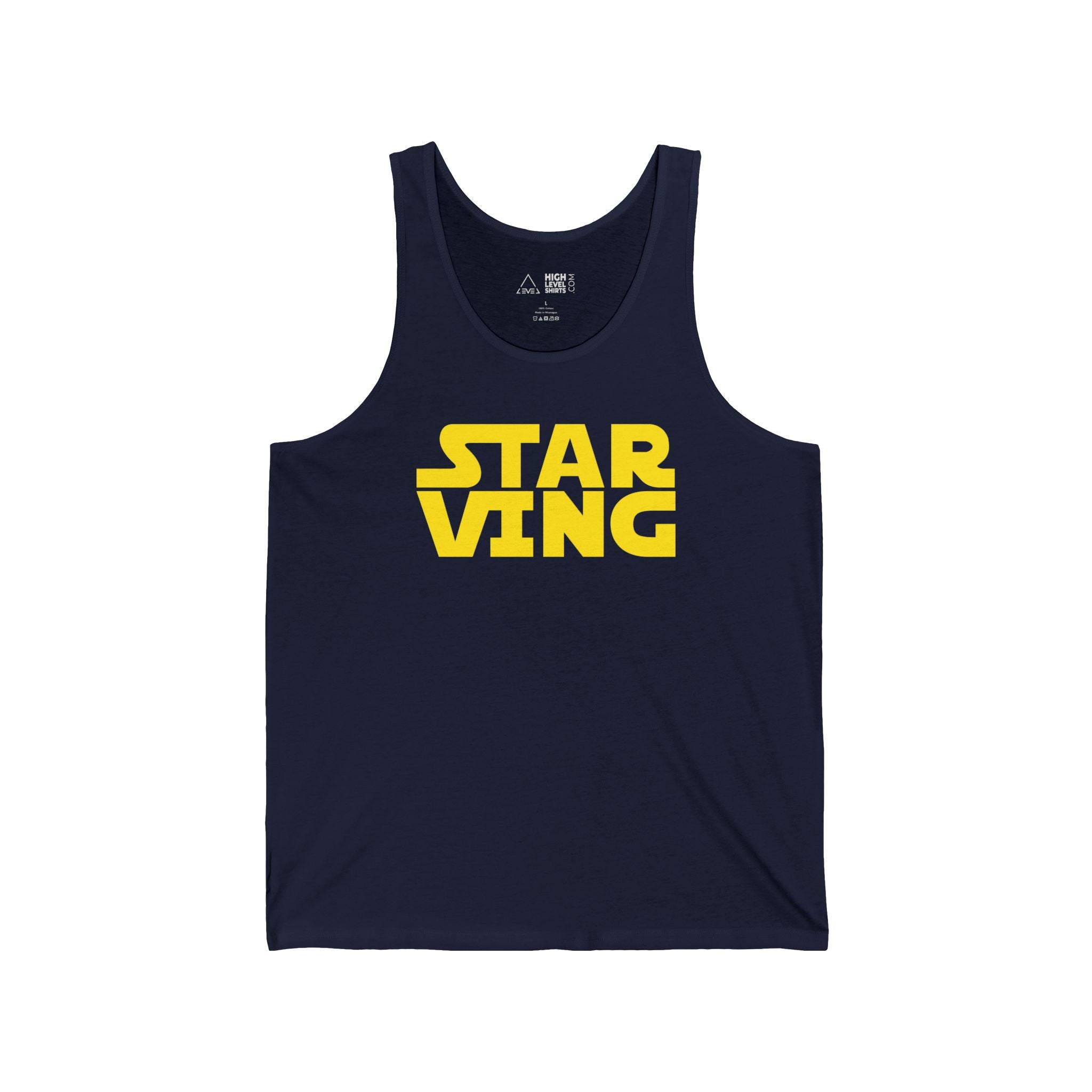 Starving Men's Tank Top - High Level Shirts