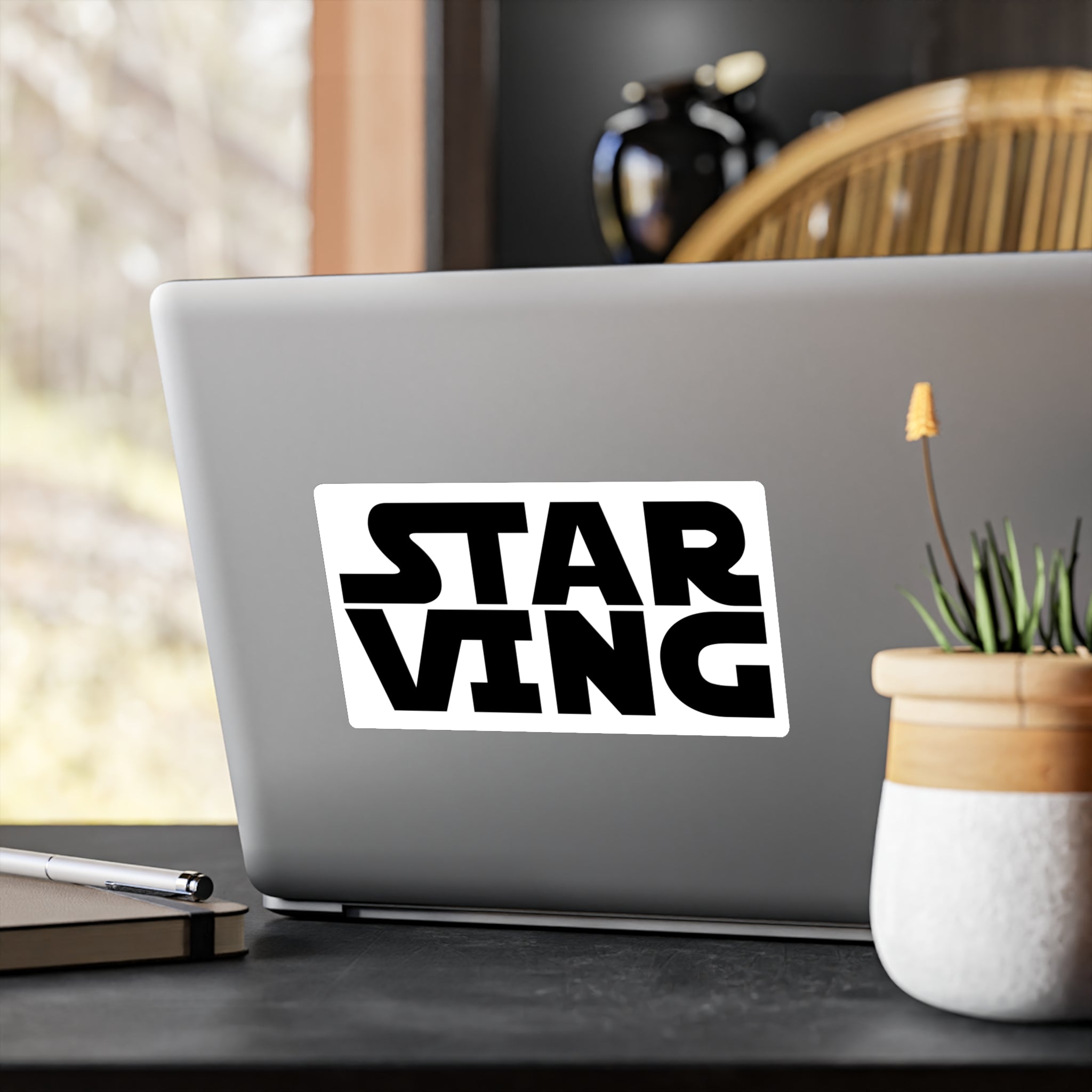 Starving Sticker - High Level Shirts