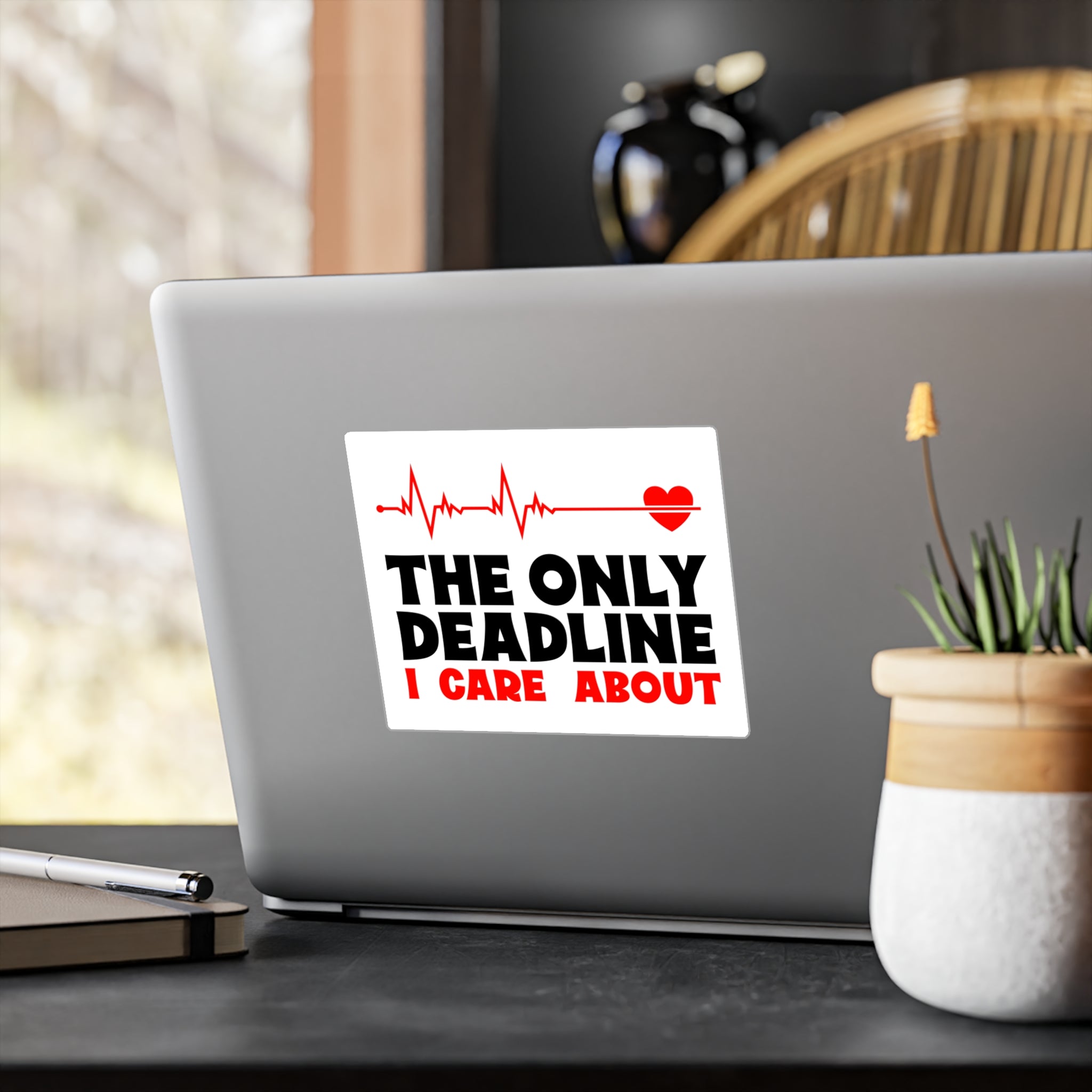 The Only Deadline Sticker - High Level Shirts