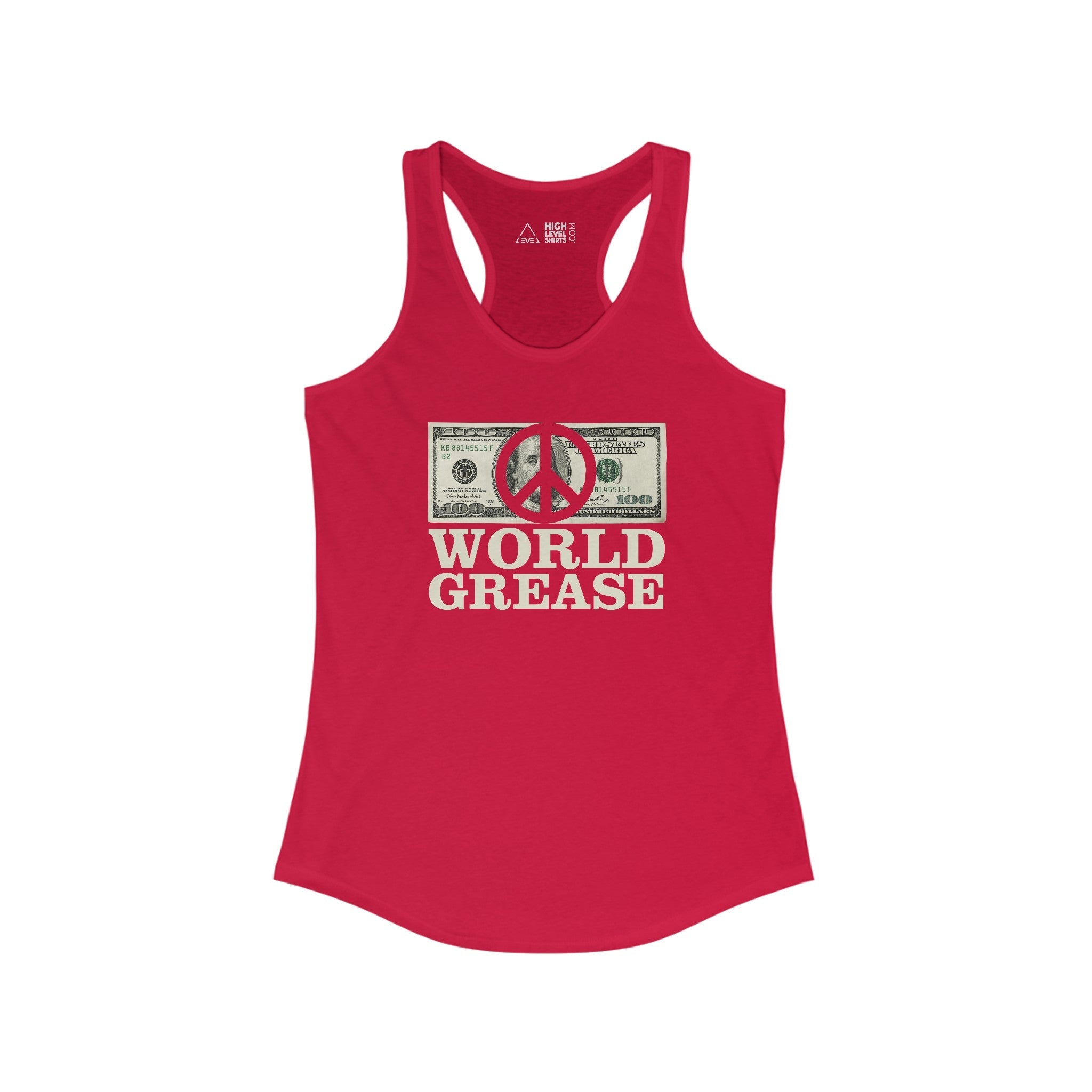 World Grease Women's Tank Top - High Level Shirts