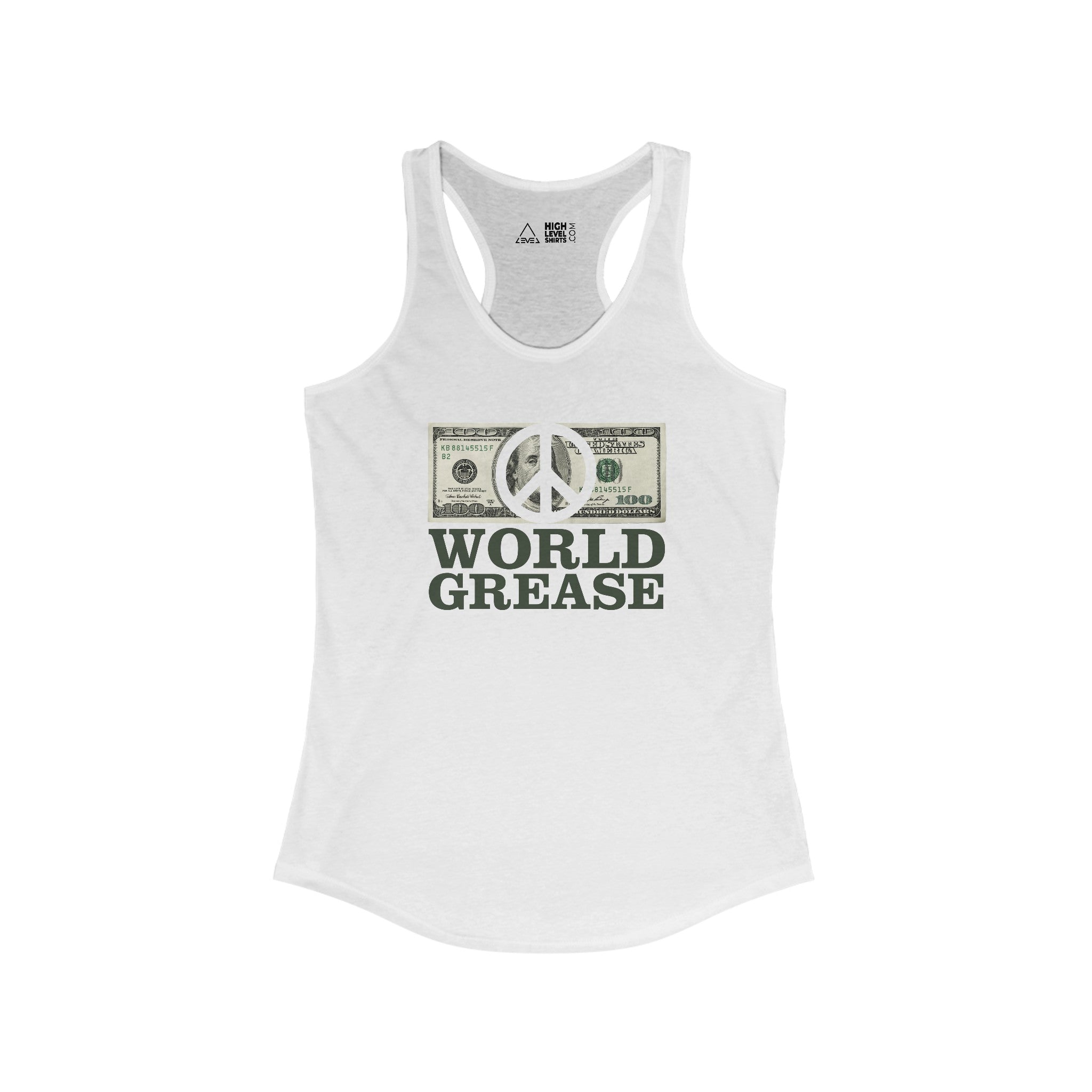 World Grease Women's Tank Top - High Level Shirts