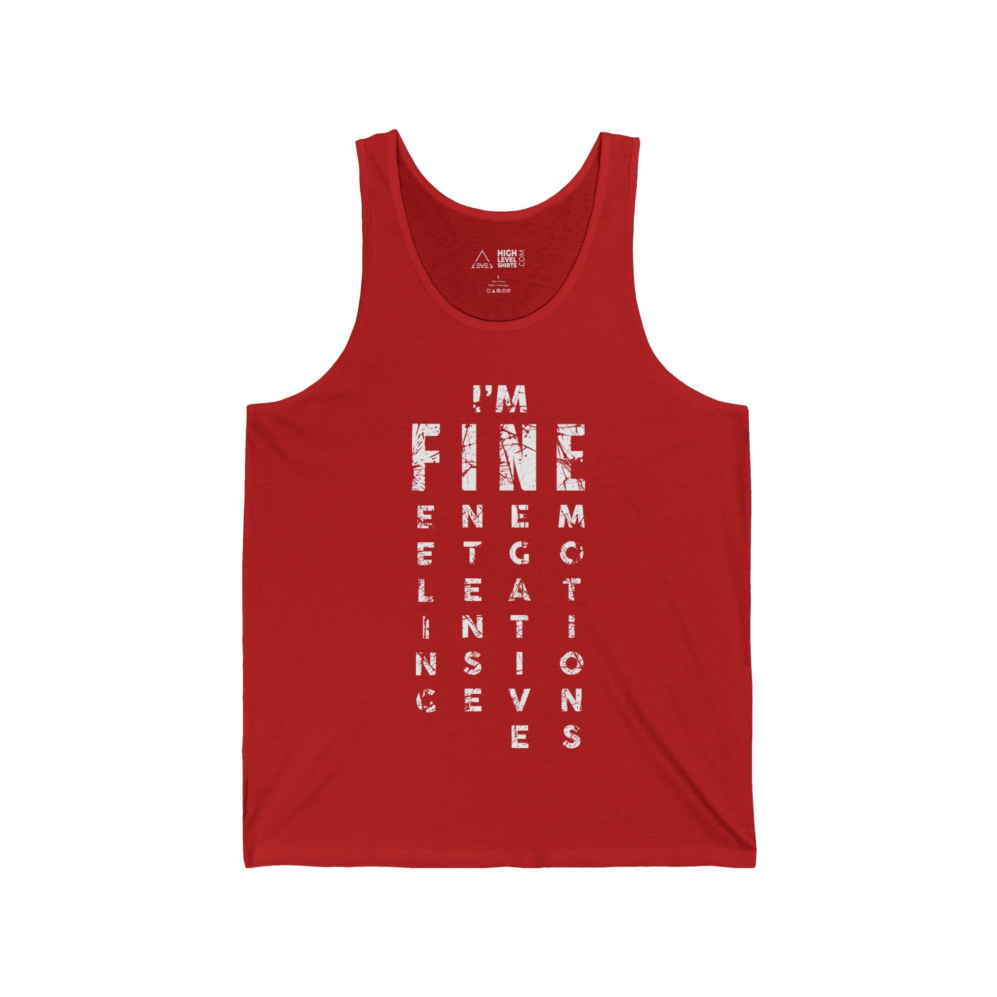 I'm Fine Men's Tank Top