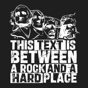 Between A Rock Men's Shirt