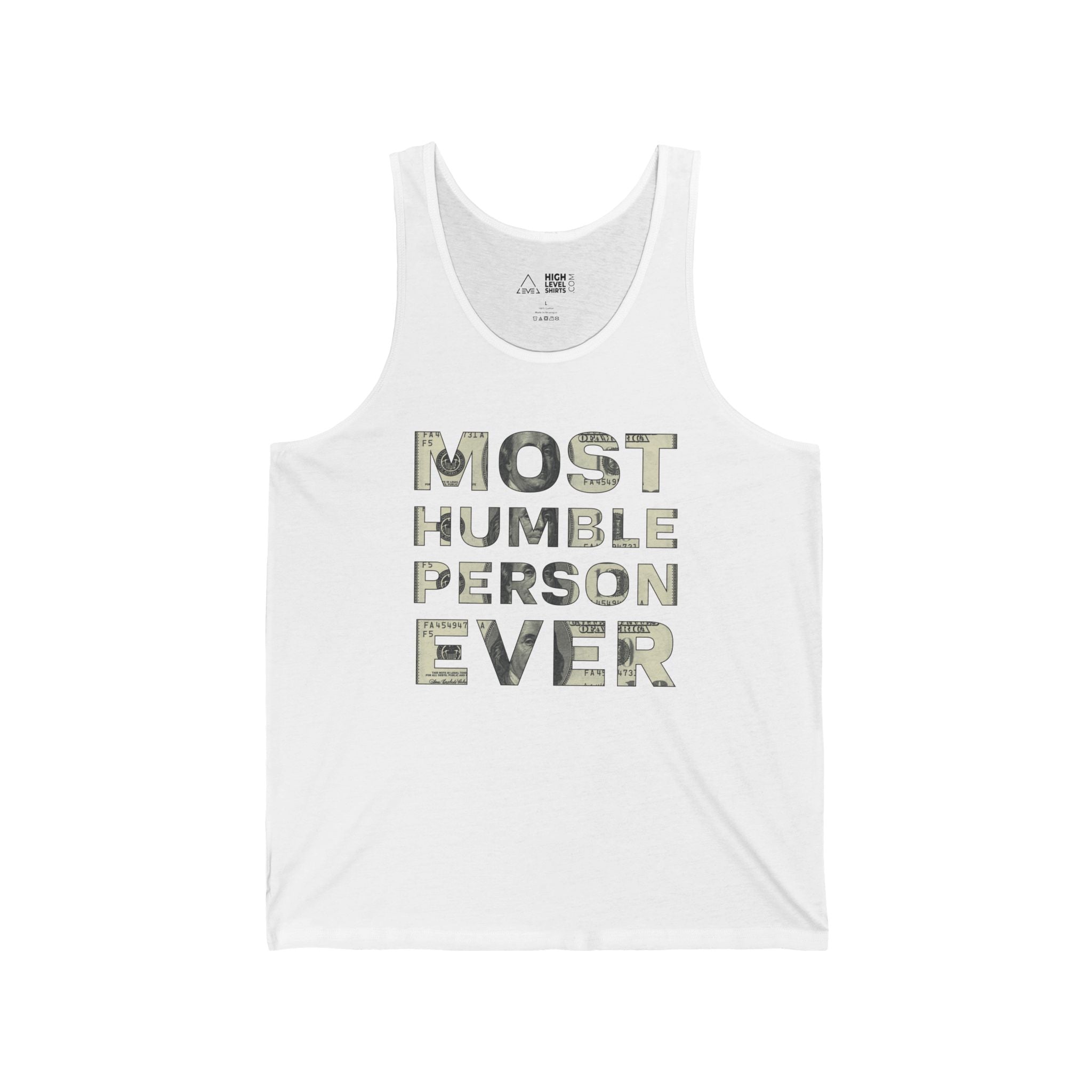 Most Humble Men's Tank Top - High Level Shirts