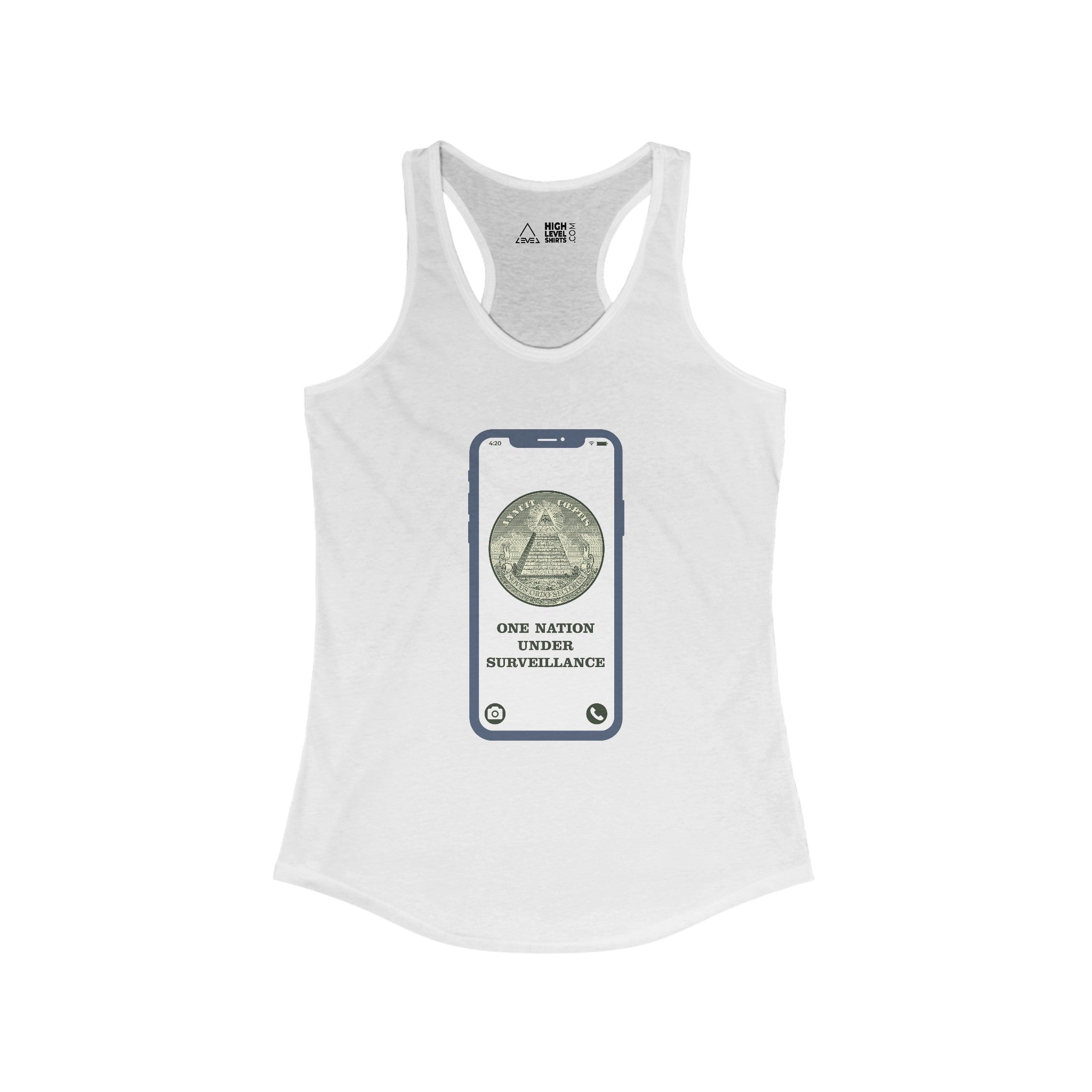 One Nation Women's Tank Top - High Level Shirts