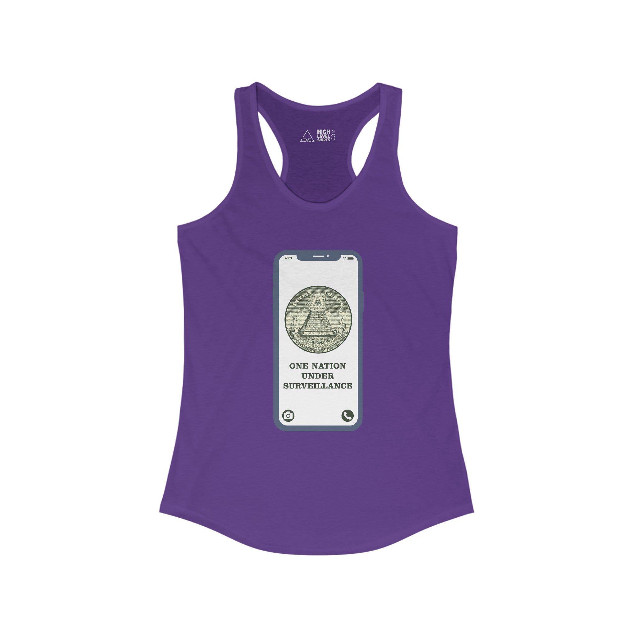 One Nation Women's Tank Top - High Level Shirts