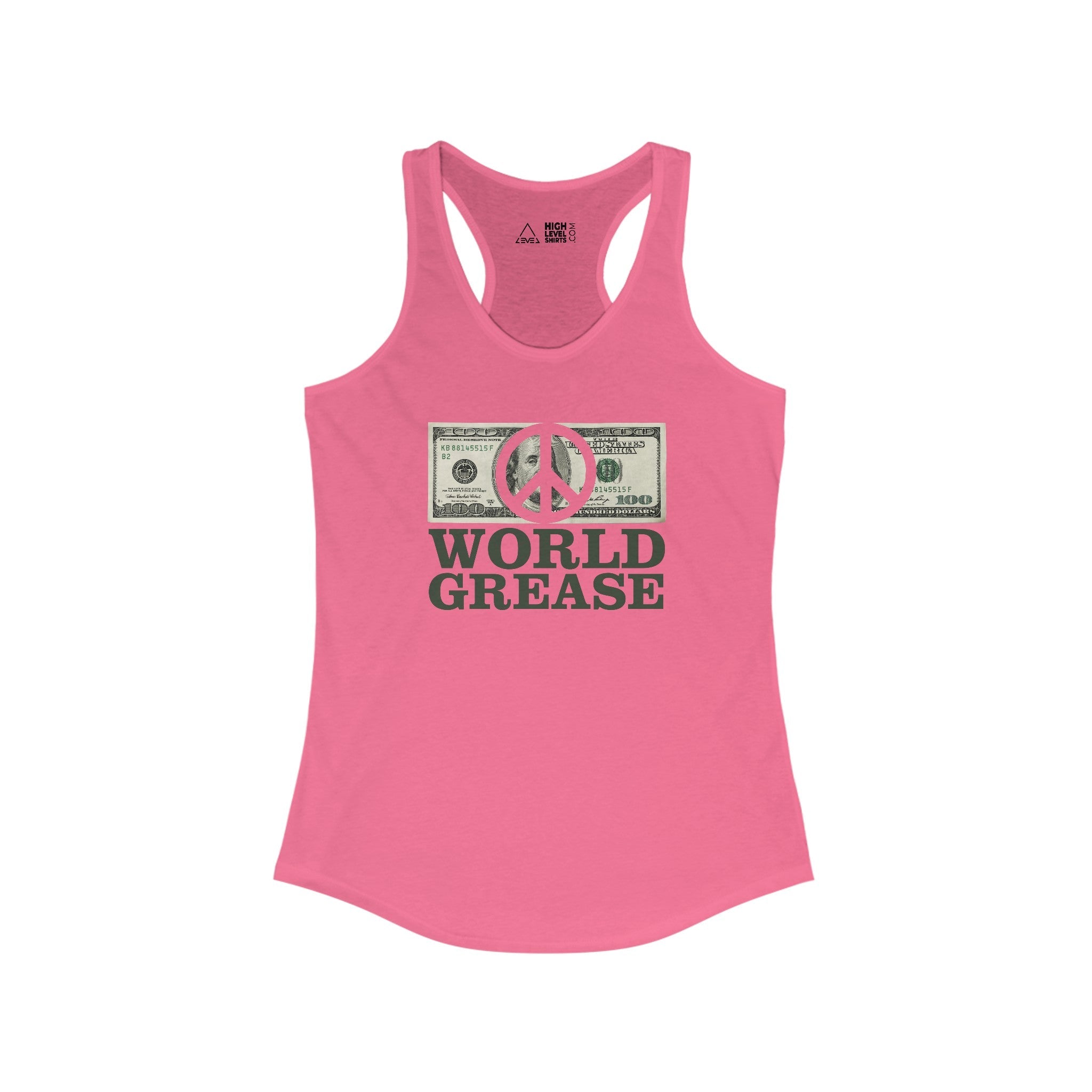 World Grease Women's Tank Top - High Level Shirts