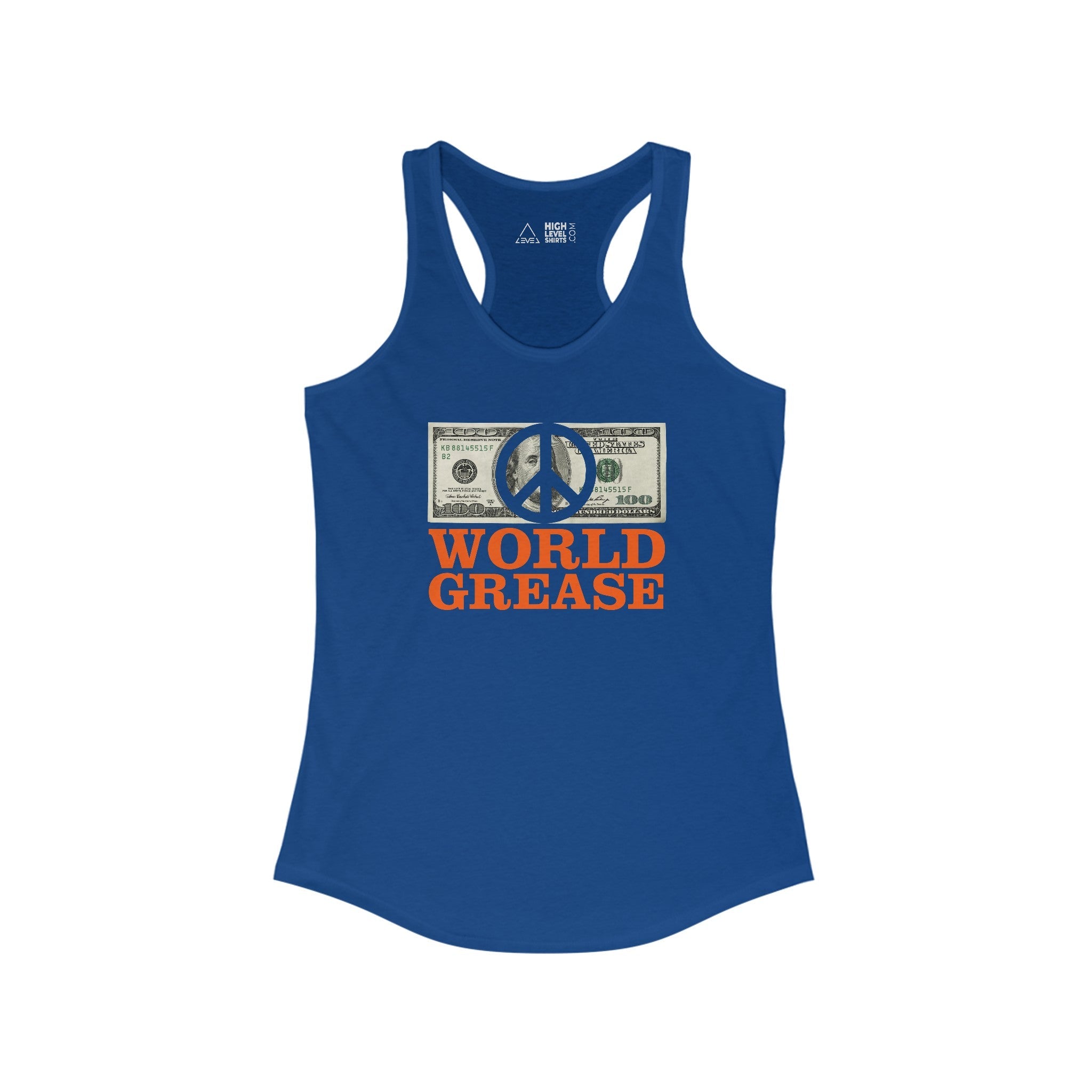 World Grease Women's Tank Top - High Level Shirts